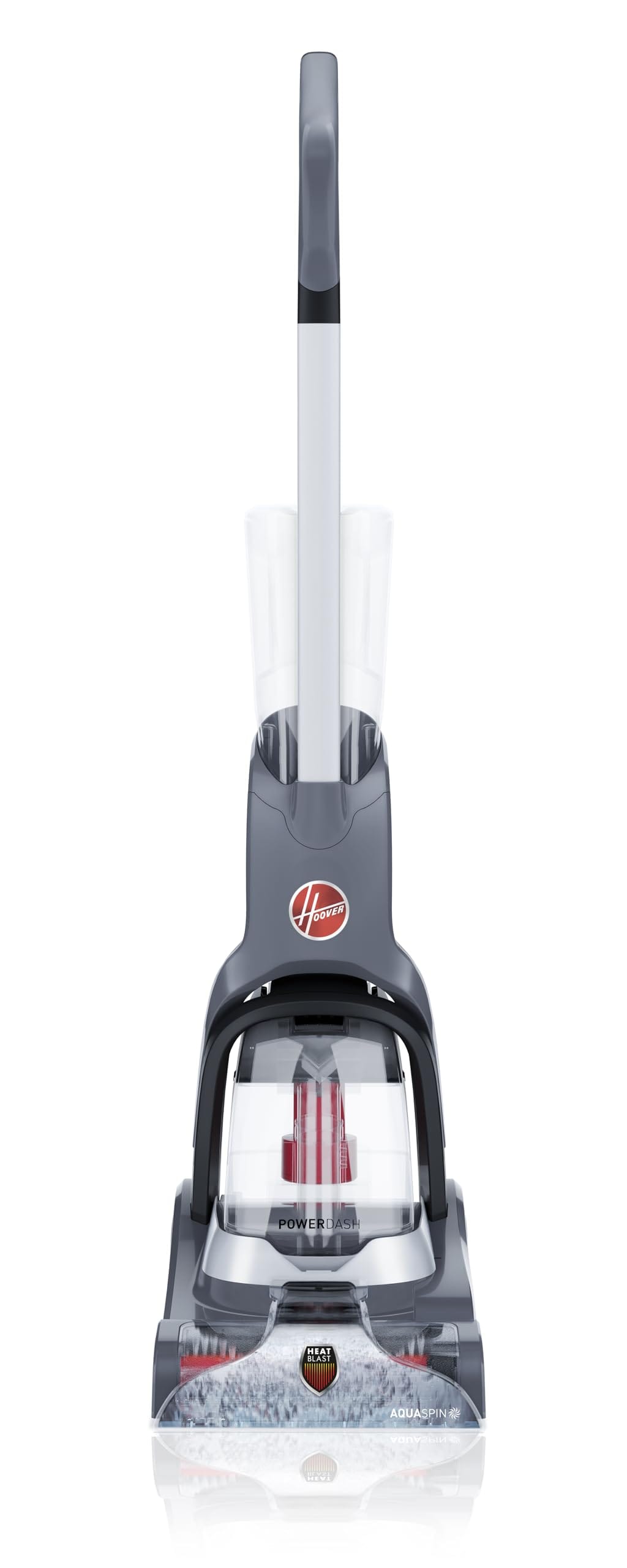 Hoover Powerdash Pet Advanced Compact Carpet Cleaner Machine - For Carpet and Upholstery, Lightweight with Above-Floor Cleaning, Carpet Shampooer, Pet Stain and Odor Remover, FH55050PC, Grey