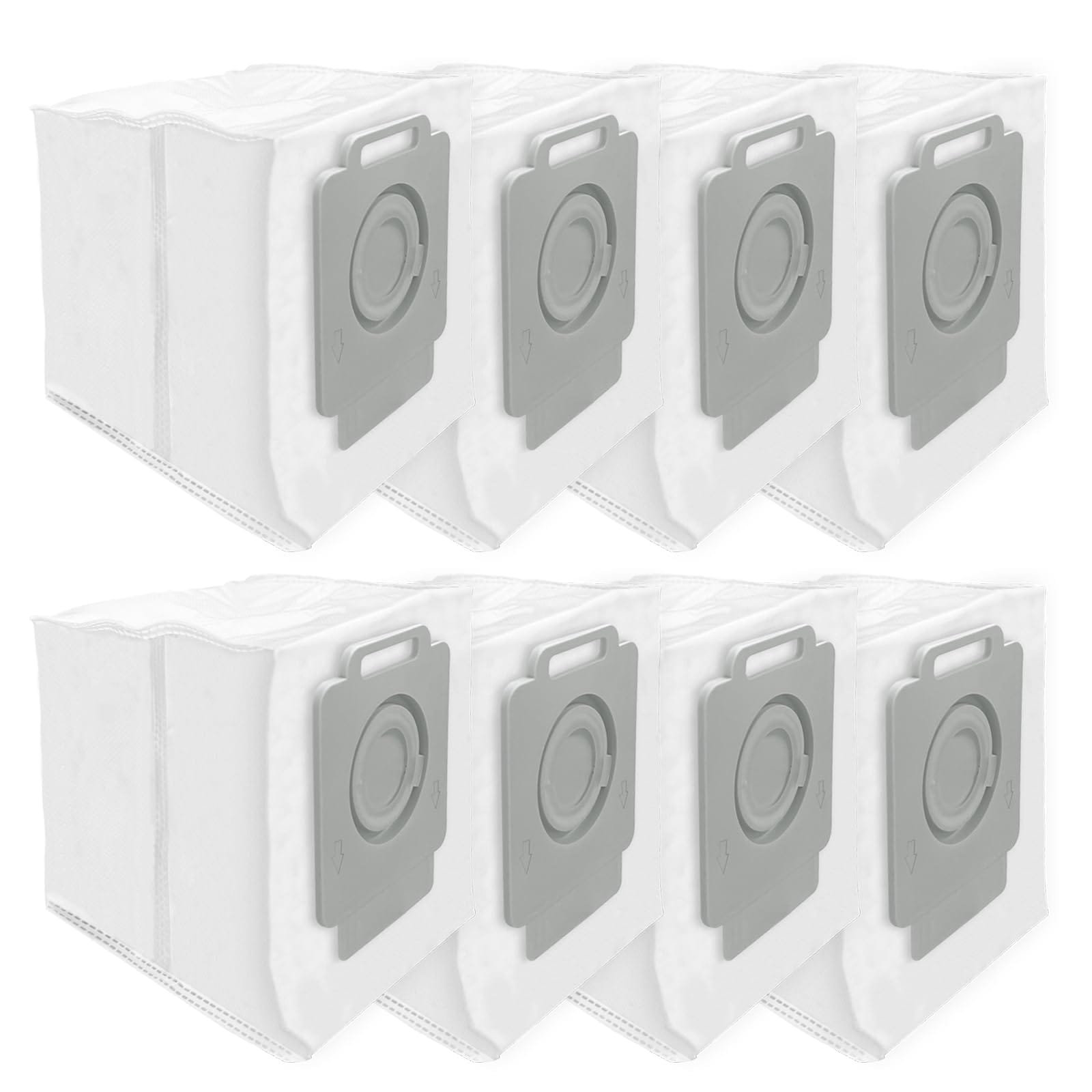 8 Pack Replacement Vacuum Dust Bags Compatible with Irobot Roomba I, S, J Series Robot Vacuum Cleaners