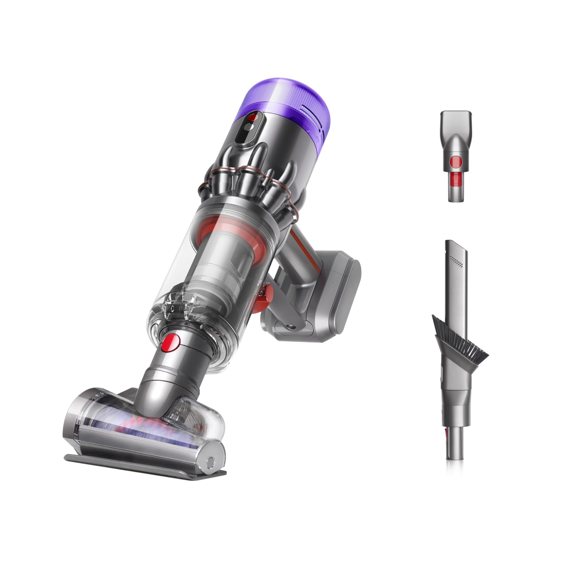 Dyson Humdinger Handheld Vacuum Cleaner, Silver, Small - Lightweight and Powerful Cordless Stick Vacuum for Easy Cleaning