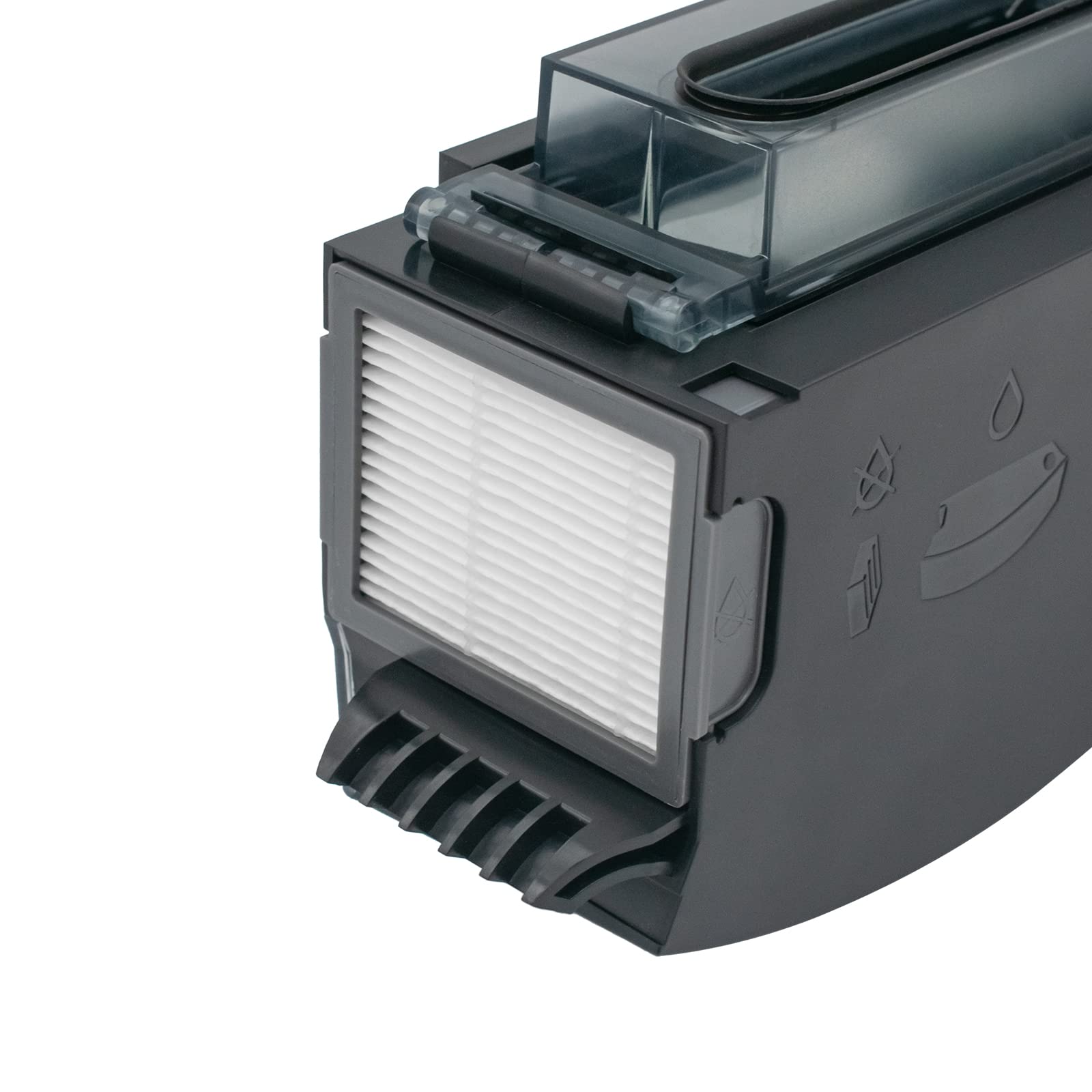 High-Capacity Dust Bin Replacement for Irobot Roomba E5 E6 E7 I1 I3 I4 I6 I7 I7+ I7 Plus I8 J7 - Compatible Parts - Review Image 3