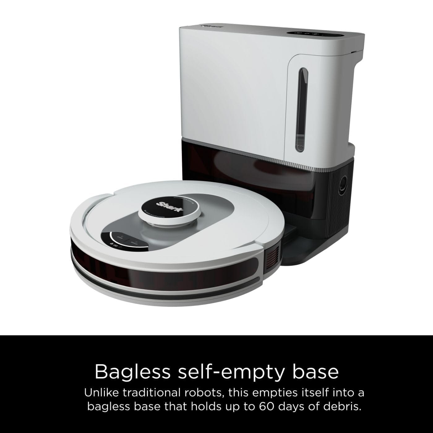 Shark AI Ultra Self-Emptying Robot Vacuum with Matrix Clean Navigation, Home Mapping, 60-Day Capacity - Ideal for Pet Owners and All Floor Types (Silver/Black) - Review Image 3