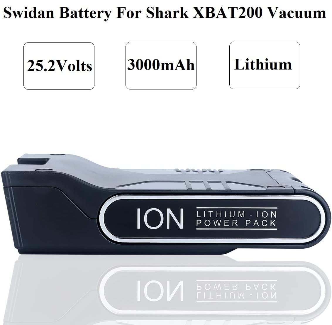 Swidan Xbat200 Lithium-Ion Battery Pack for Shark Ion Rocket, Ionflex, Ionflex 2X Cordless Vacuums - Review Image 2