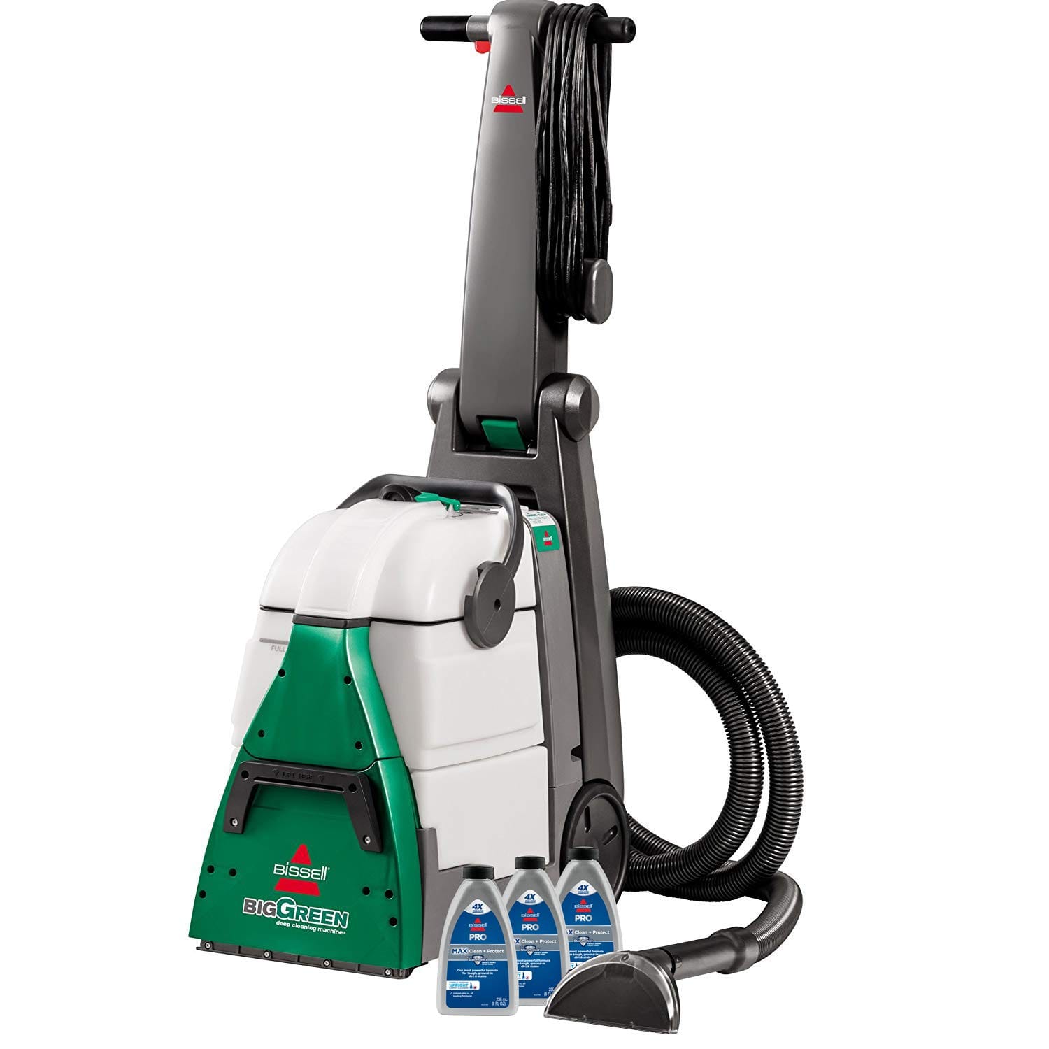 Bissell Big Green Professional Carpet Cleaner with XL DirtLifter Powerbrush, Long Reach Hose, and Tough Stain Tool