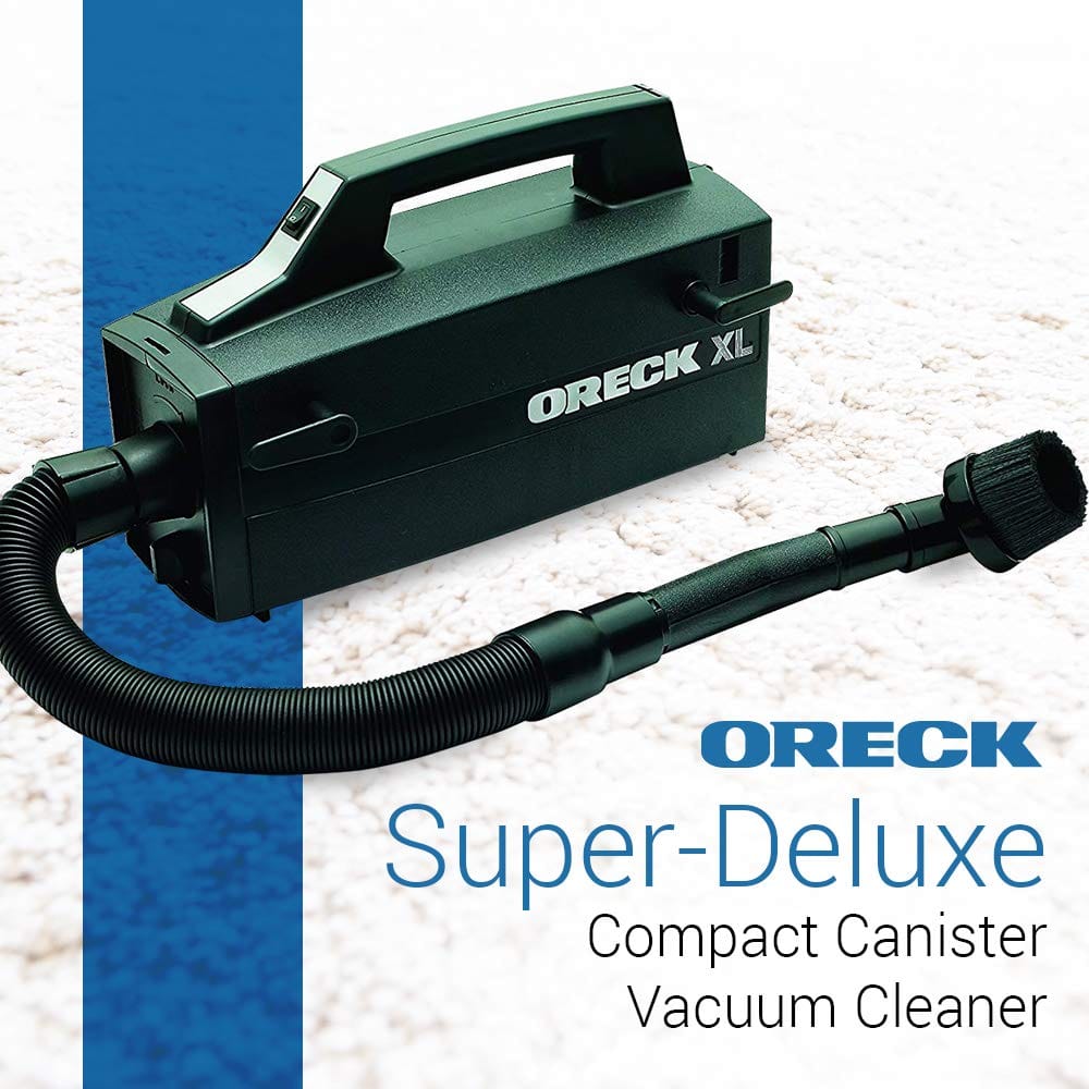 Lightweight Oreck Super Deluxe Compact Canister Vacuum Cleaner with Hypo-Allergenic Dust Bags - Review Image 3