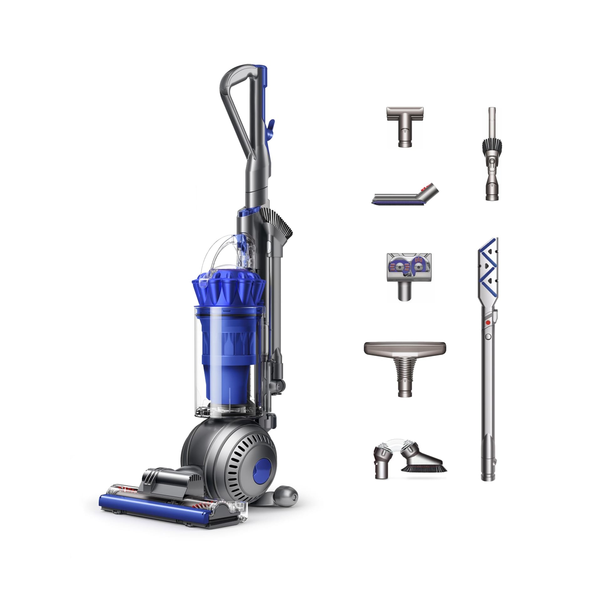 Dyson Ball Animal Total Clean Upright Vacuum for Pet Hair, Blue/Blue