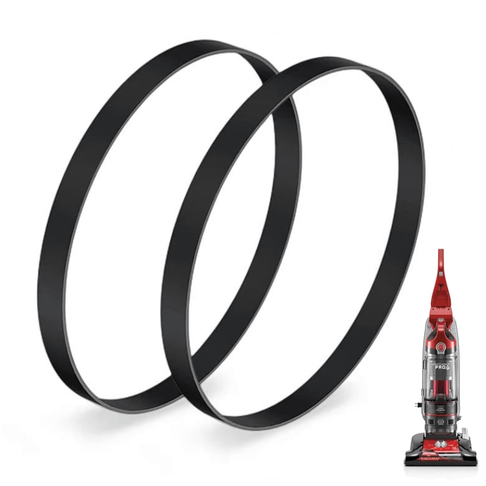 Replacement Belts for Hoover WindTunnel 3 Pro Pet Vacuum Models - Pack of 2