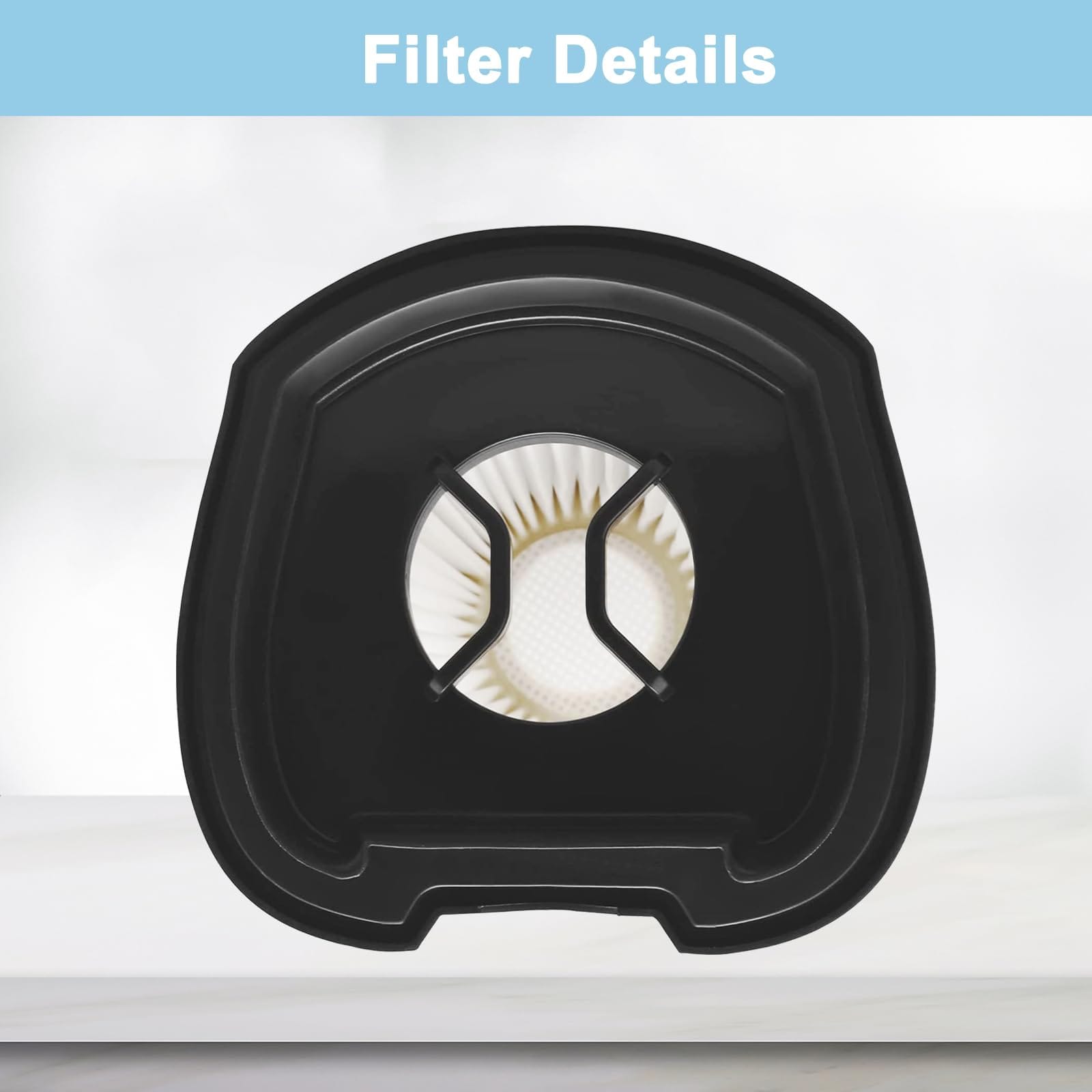 Pet Hair Vacuum Filter Replacement Kit for Bissell Hand Vacuums 2284W, 2390A, 2390, 2389, 2579 - 6 Filters & Foam Filters - Review Image 3