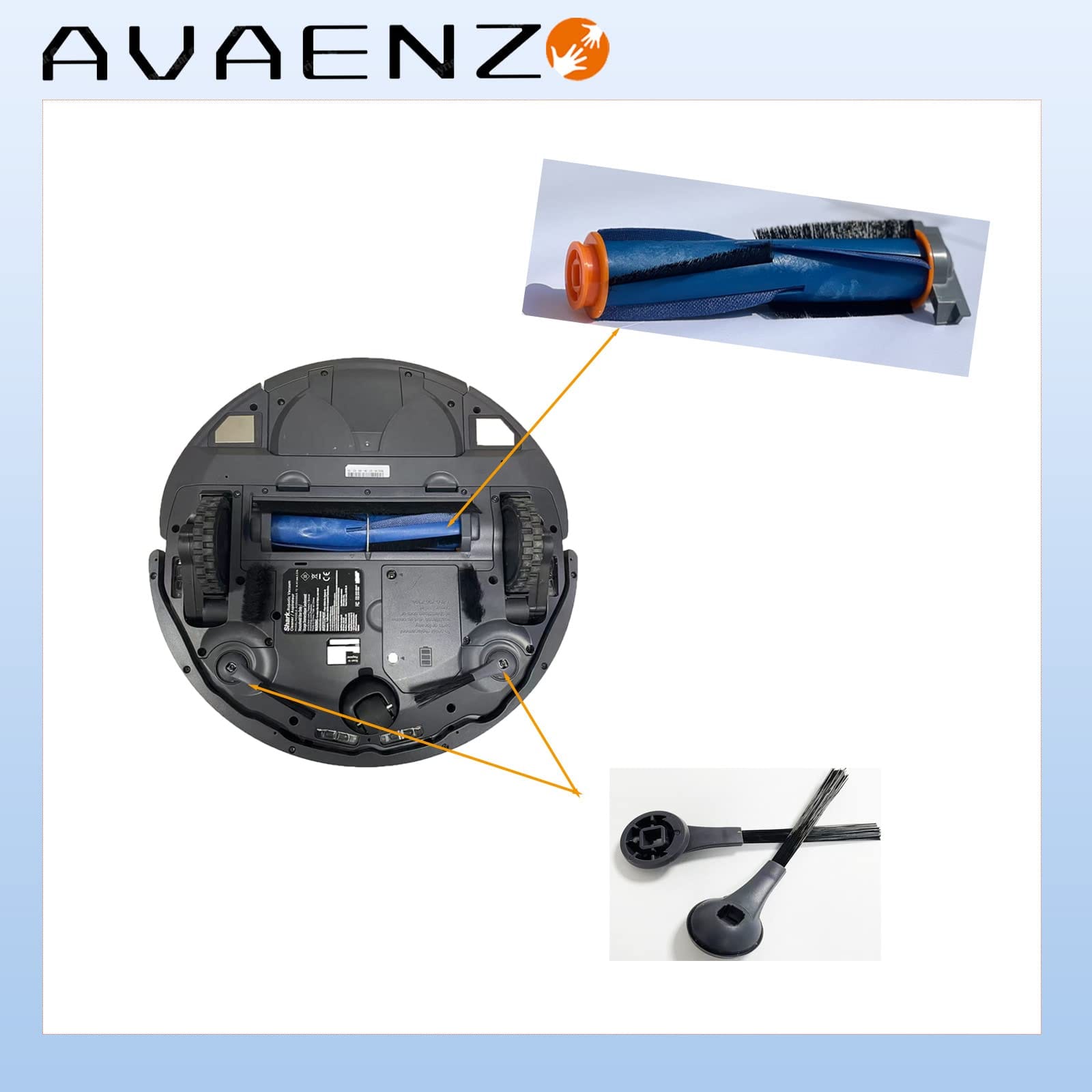 Replacement Parts for Shark AI AV2501S AV2501AE RV2502AE RV2520AOUS AV2510AOUS AV2511AE RV2610WA AV2610WA Accessories Kit with Main Brush, Filters, Foam Filters, Primary Filter, Side Brushes - Compatible with Shark Pet Hair Vacuum - Review Image 5