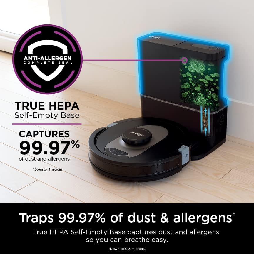 Shark RV2502AE AI Ultra Robot Self-Empty Vacuum in Black - Review Image 4