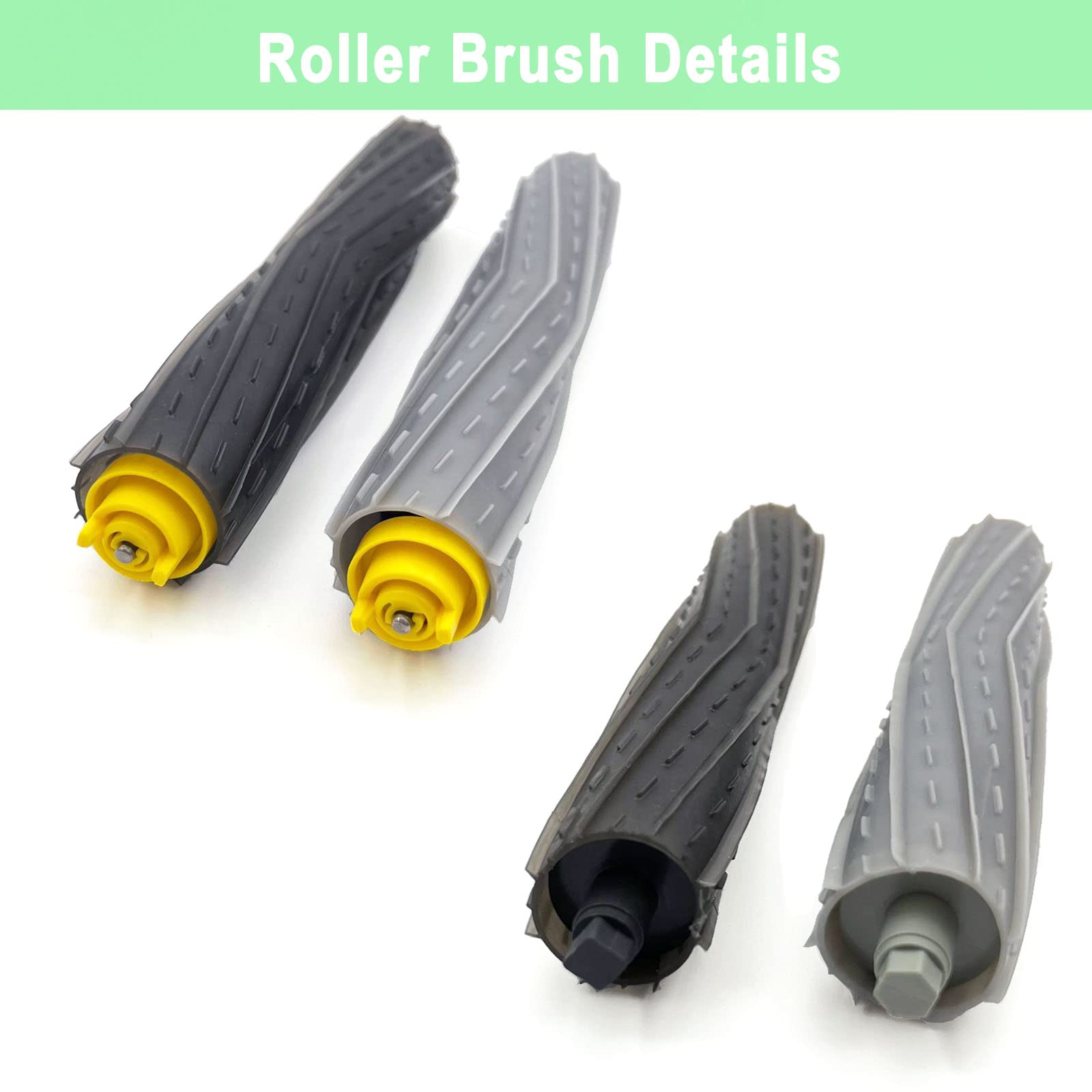 Replacement Parts Kit for Irobot Roomba 800 900 Series Vacuum Cleaner - 18 Pack Accessories for 805 850 860 861 864 866 870 871 880 890 891 960 980 981 985 - Review Image 3