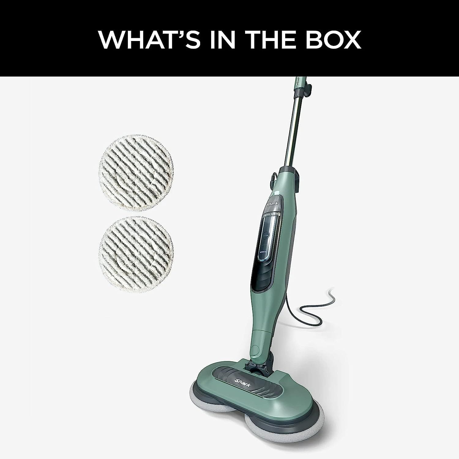 Renewed Shark S7000Amz All-In-One Hard Floor Steam Mop, Scrubbing & Sanitizing - Pure Water - Review Image 5