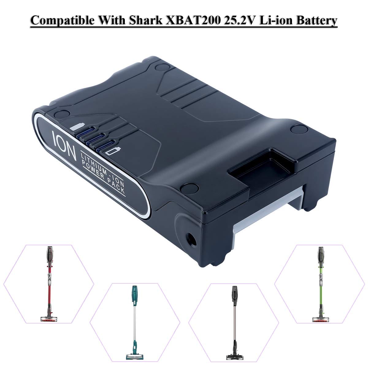 Swidan Xbat200 Lithium-Ion Battery Pack for Shark Ion Rocket, Ionflex, Ionflex 2X Cordless Vacuums - Review Image 5