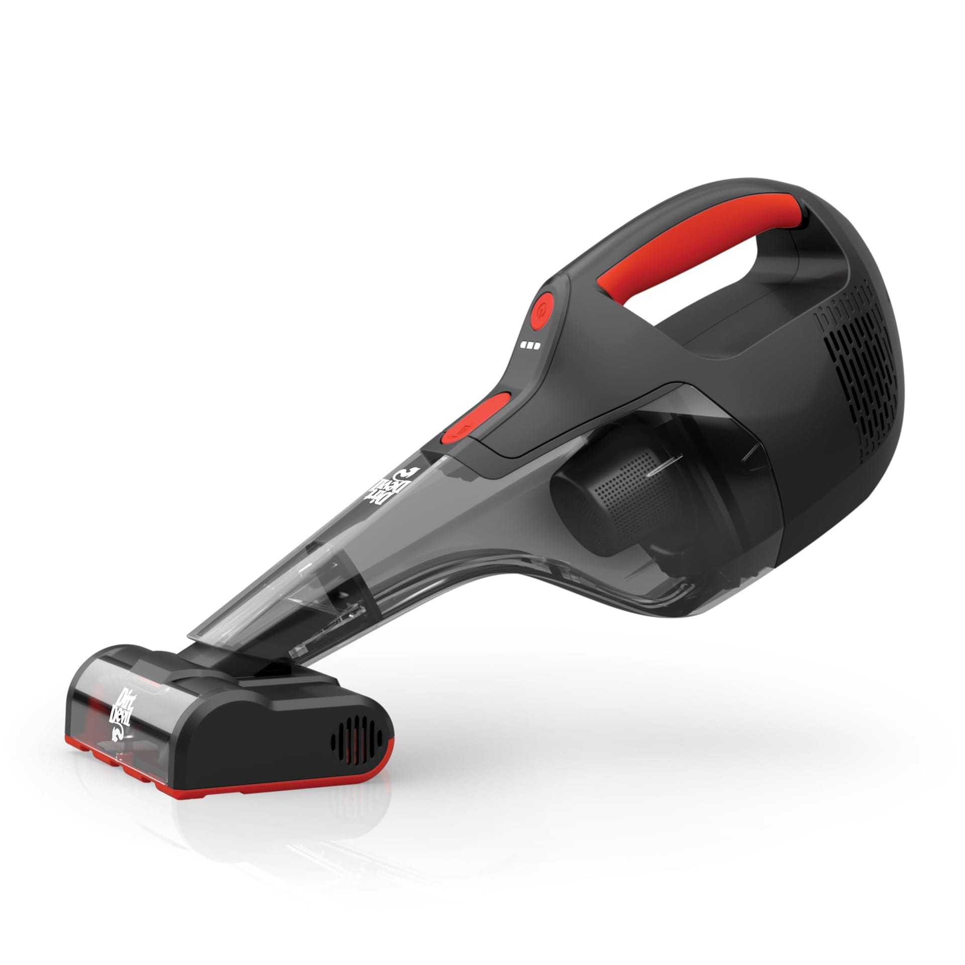 Lightweight Cordless Dirt Devil 16V Handheld Vacuum with Pet Brush Roll Tool, Powerful Suction and Extended Run Time, BD30300V, Black