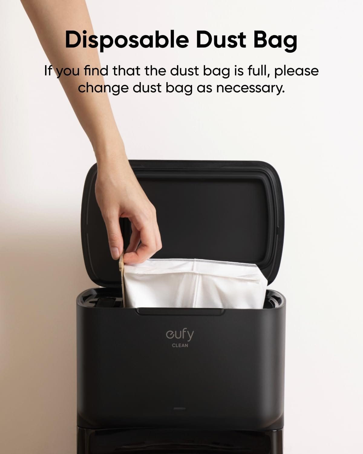 Eufy L60/L50 Series Replacement Dust Bags with Self-Empty Station (Pack of 6) for Pet Hair Vacuum - Review Image 4