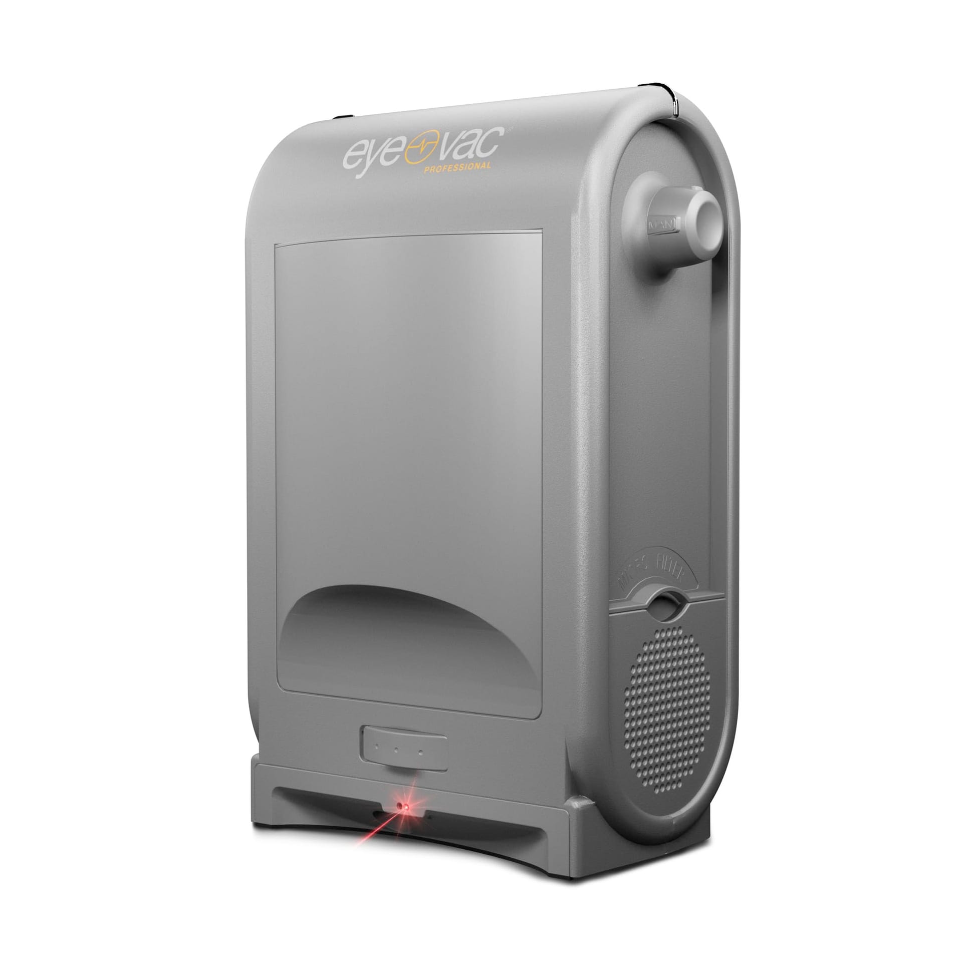 EyeVac Pro Touchless Vacuum Dustpan - 1400W, Bagless, Infrared Sensors, Corded Canister, Silver