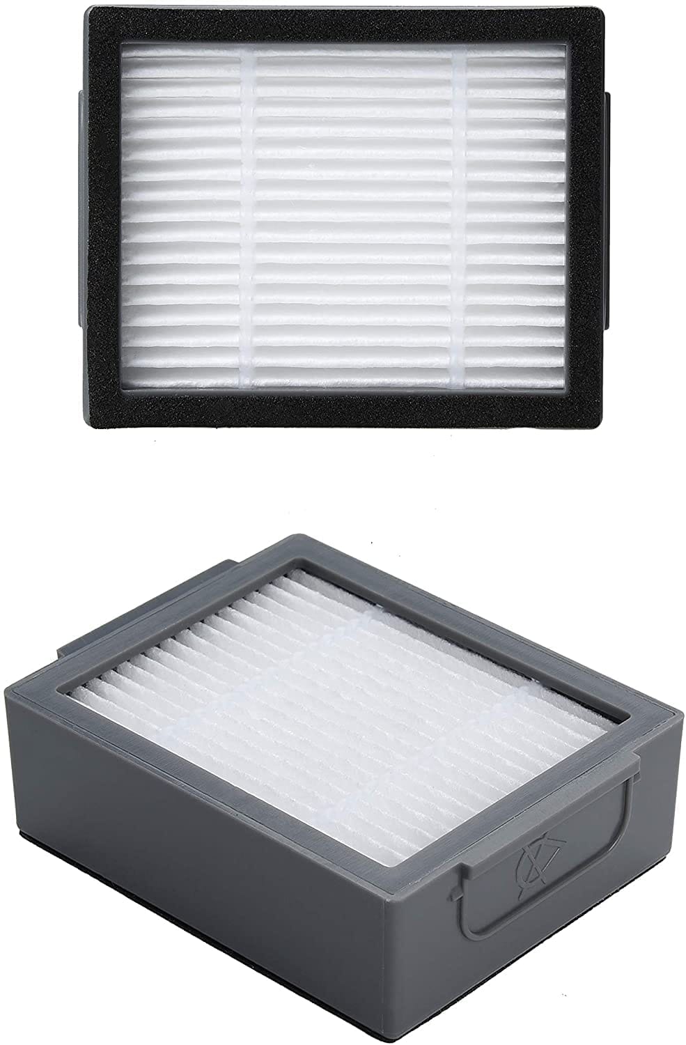 HEPA Filter Replacement Parts and Accessories Kit for Irobot Roomba E, I, and J Series Vacuum Cleaners - Set of 4 HEPA Filters & 4 Side Brushes - Review Image 4