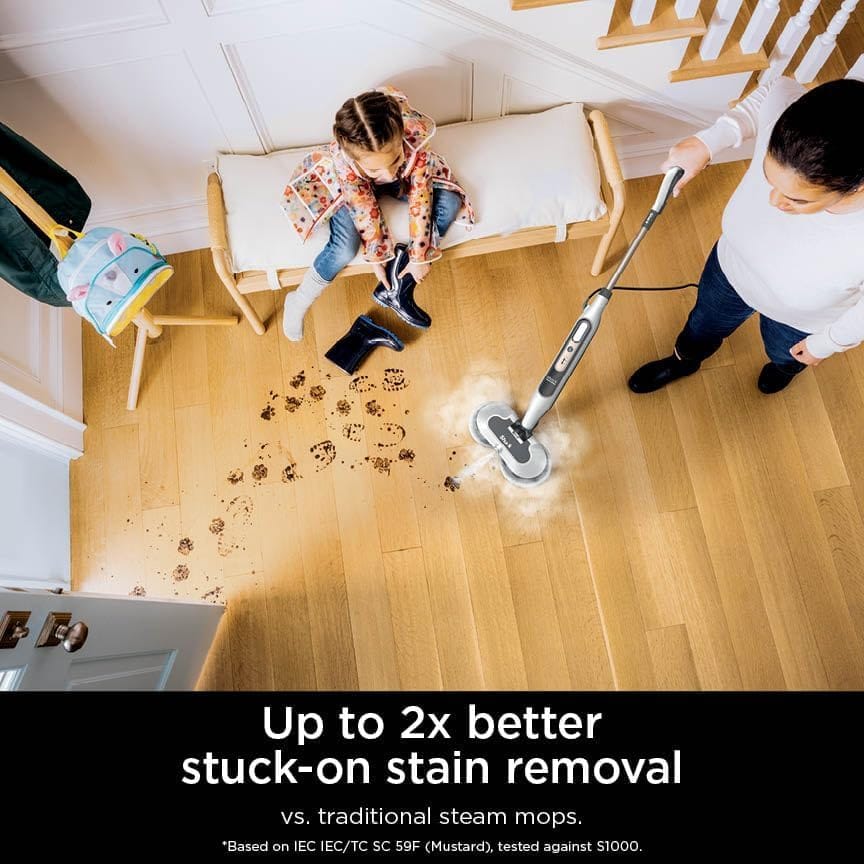 Renewed Shark Steam & Scrub With Steam Blaster Technology All-In-One Hard Floor Steam Mop - Mint - Review Image 2
