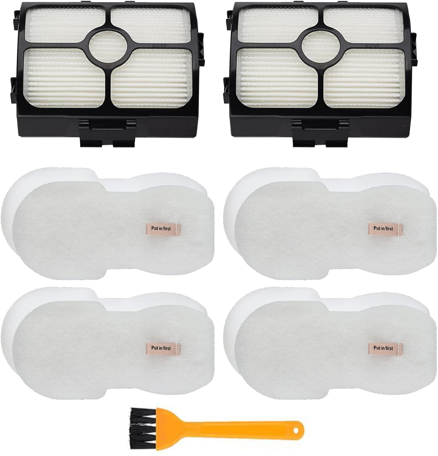 Shark HZ3002 HEPA Filter Replacement Kit - 2 HEPA & 4 Foam and Felt Filters