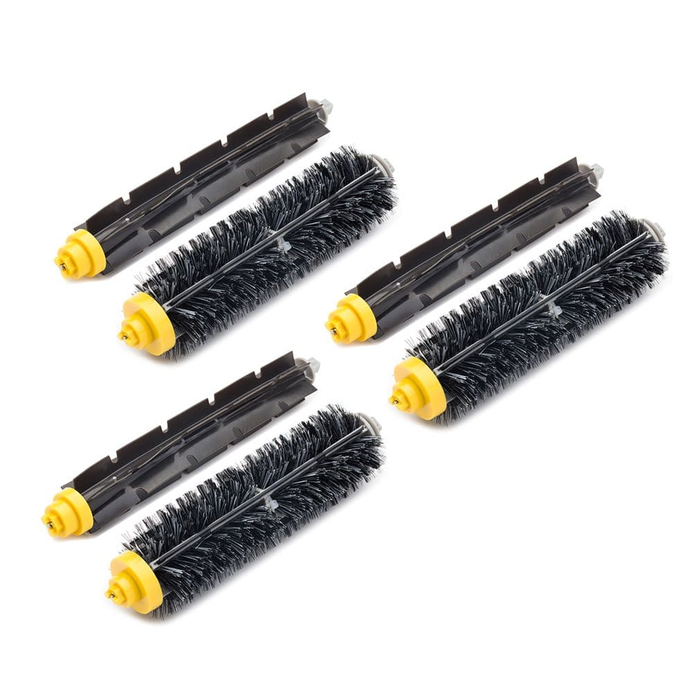 Neutop Replacement Bristle & Flexible Beater Brush for Irobot Roomba 600 & 700 Series - 3 Pack