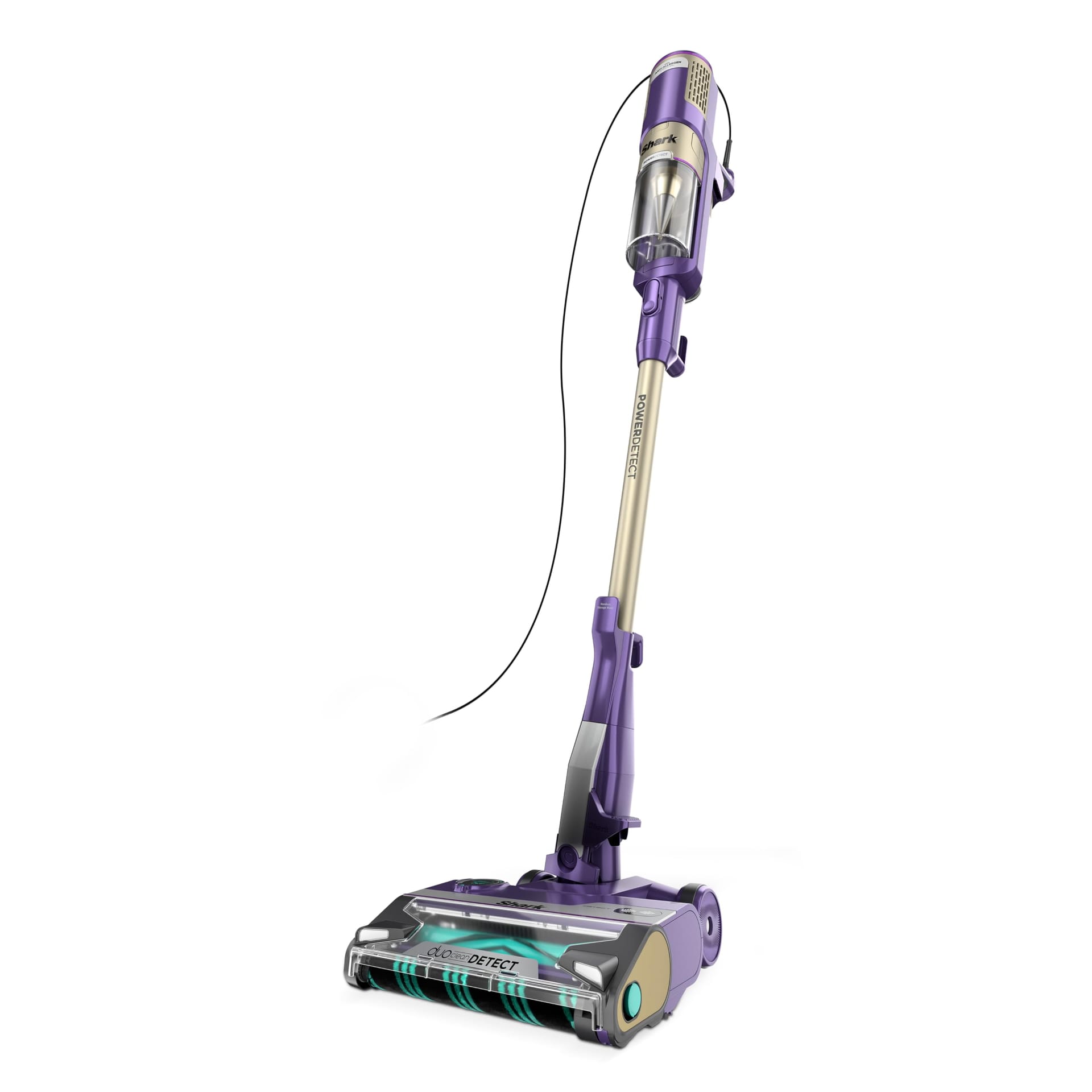 Shark Powerdetect Ultra-Light Corded Stick Vacuum with Duoclean Technology and Self-Cleaning Brushroll