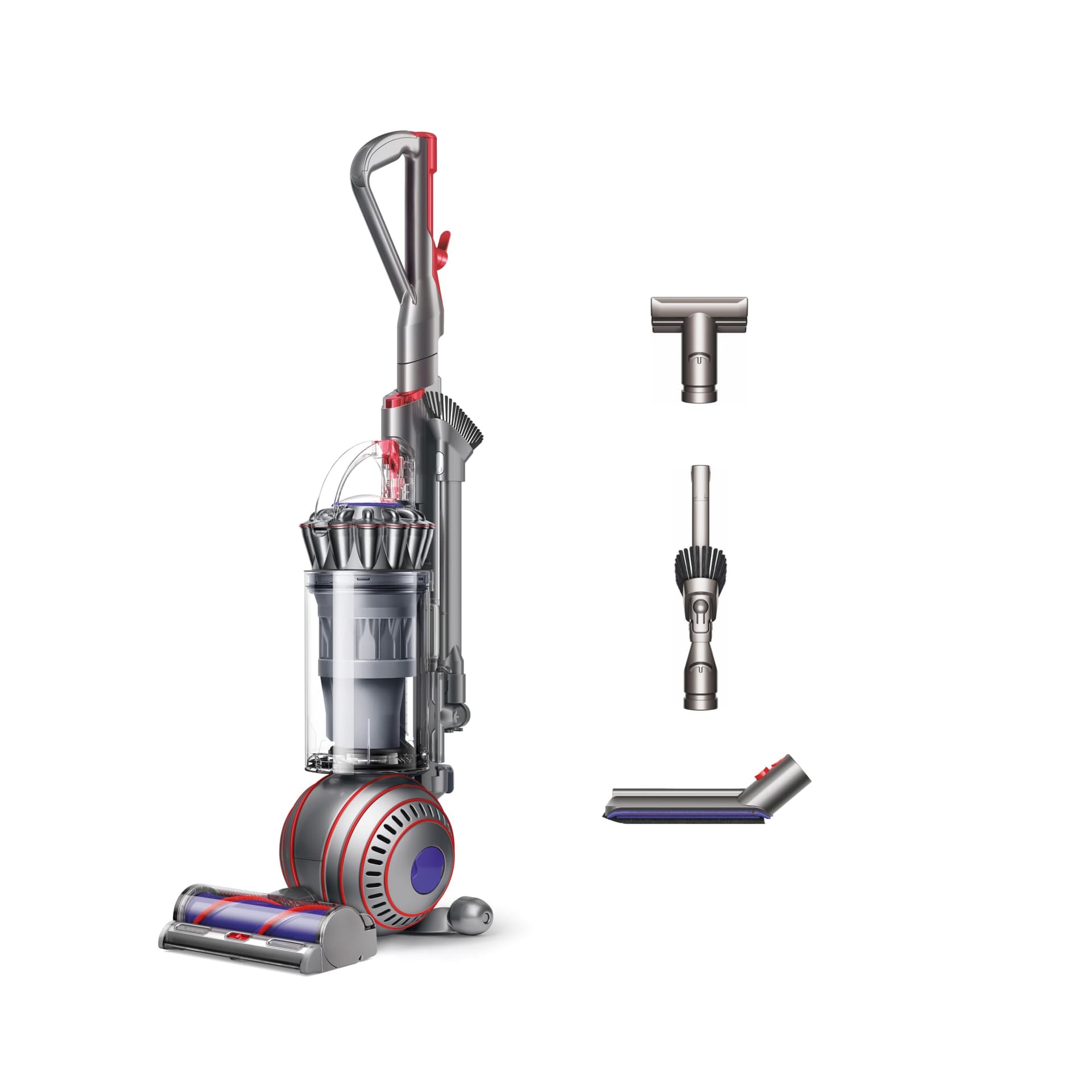 Dyson Ball Animal 3 Advanced Upright Vacuum Bundle with De-Tangling Technology and Dusting Attachment, Nickel