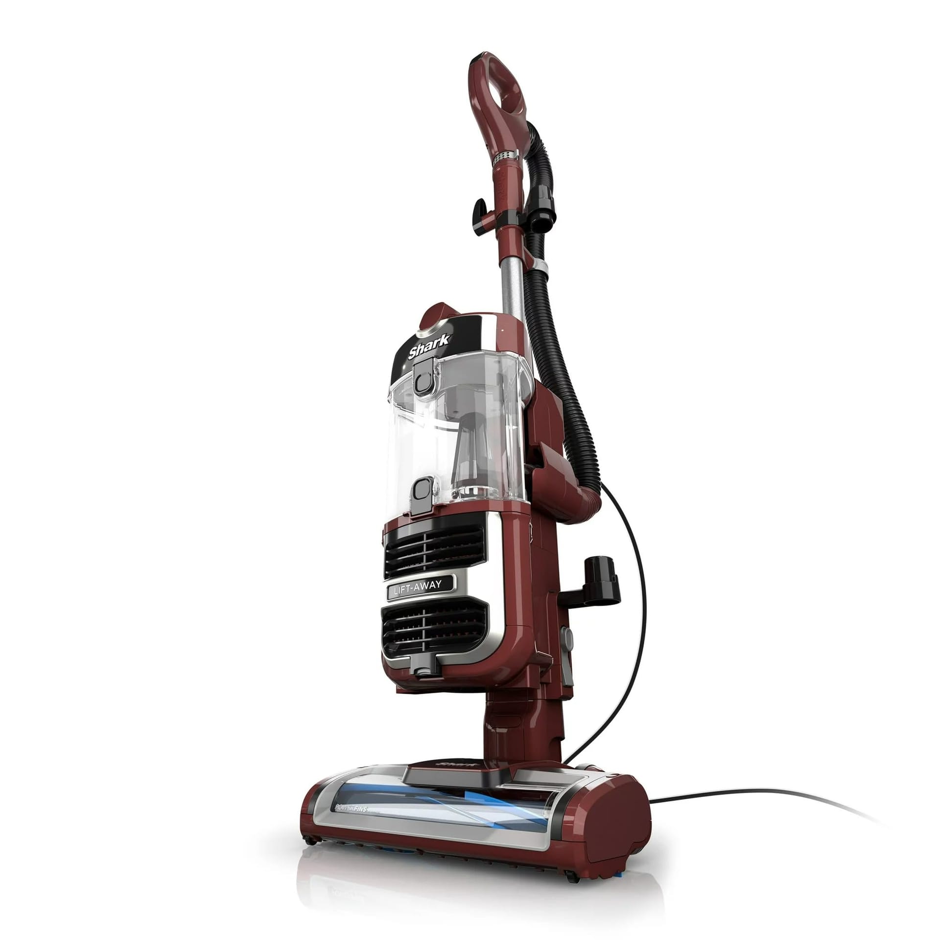 Renewed Shark R-Zu660 Navigator Lift-Away Upright Vacuum Cleaner with Self-Cleaning Brushroll, Powerfins, HEPA Filtration - Ideal for Pets, Paprika