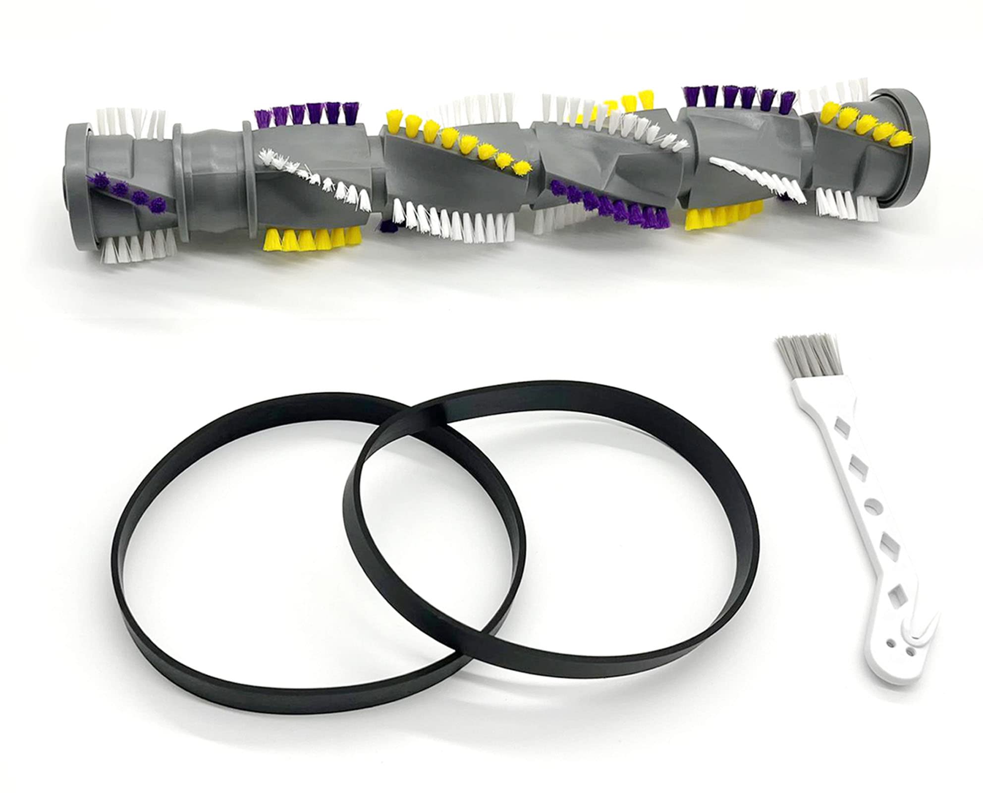 Pet Hair Vacuum Replacement Roller Brush and Belts Compatible with Bissell Cleanview Swivel Pet Crosswave 2252 2254 2489