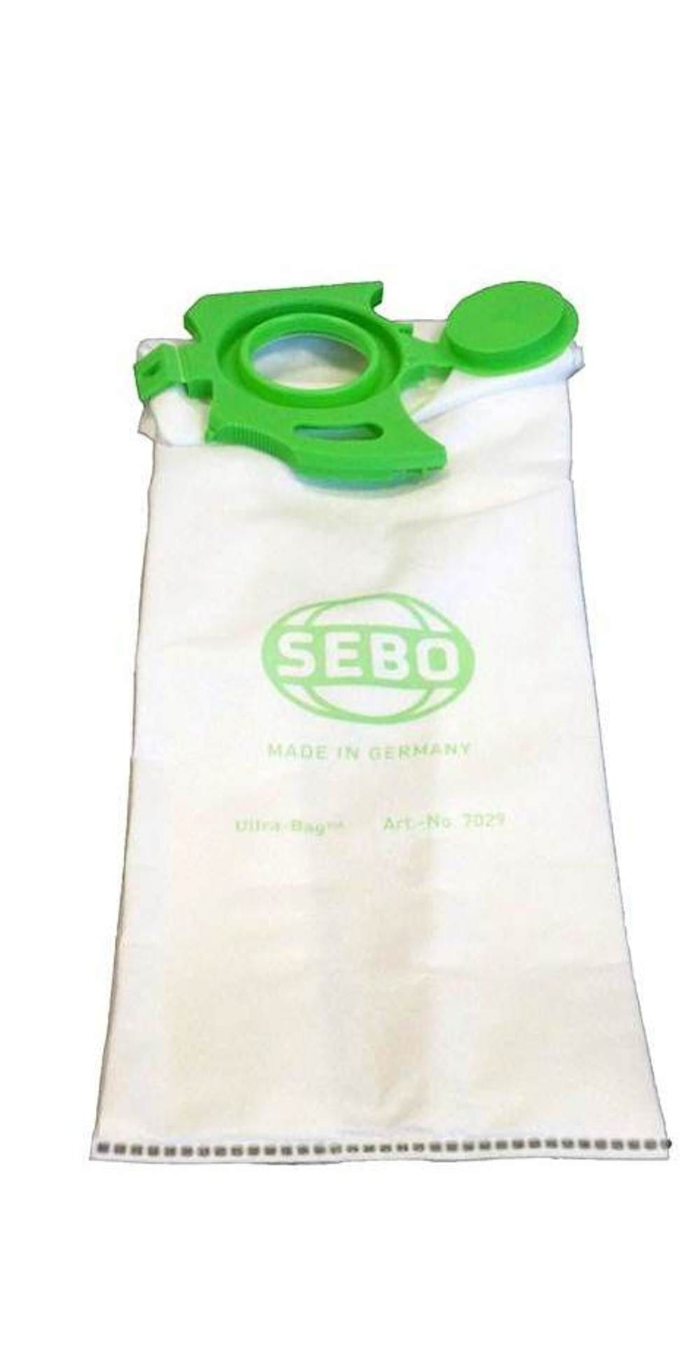 SEBO 7029Er Top-Fill Filter Box for SEBO Felix Vacuum, 8 Pack - Lightweight Design for Pet Hair Cleaning