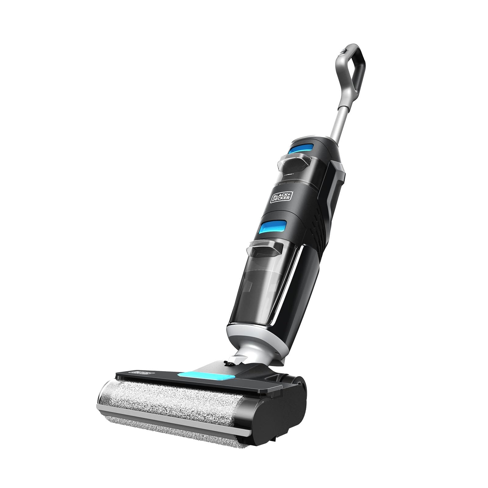 Cordless Black+Decker Wet Dry Vacuum Mop Cleaner for Hard Floors with Self-Cleaning Feature