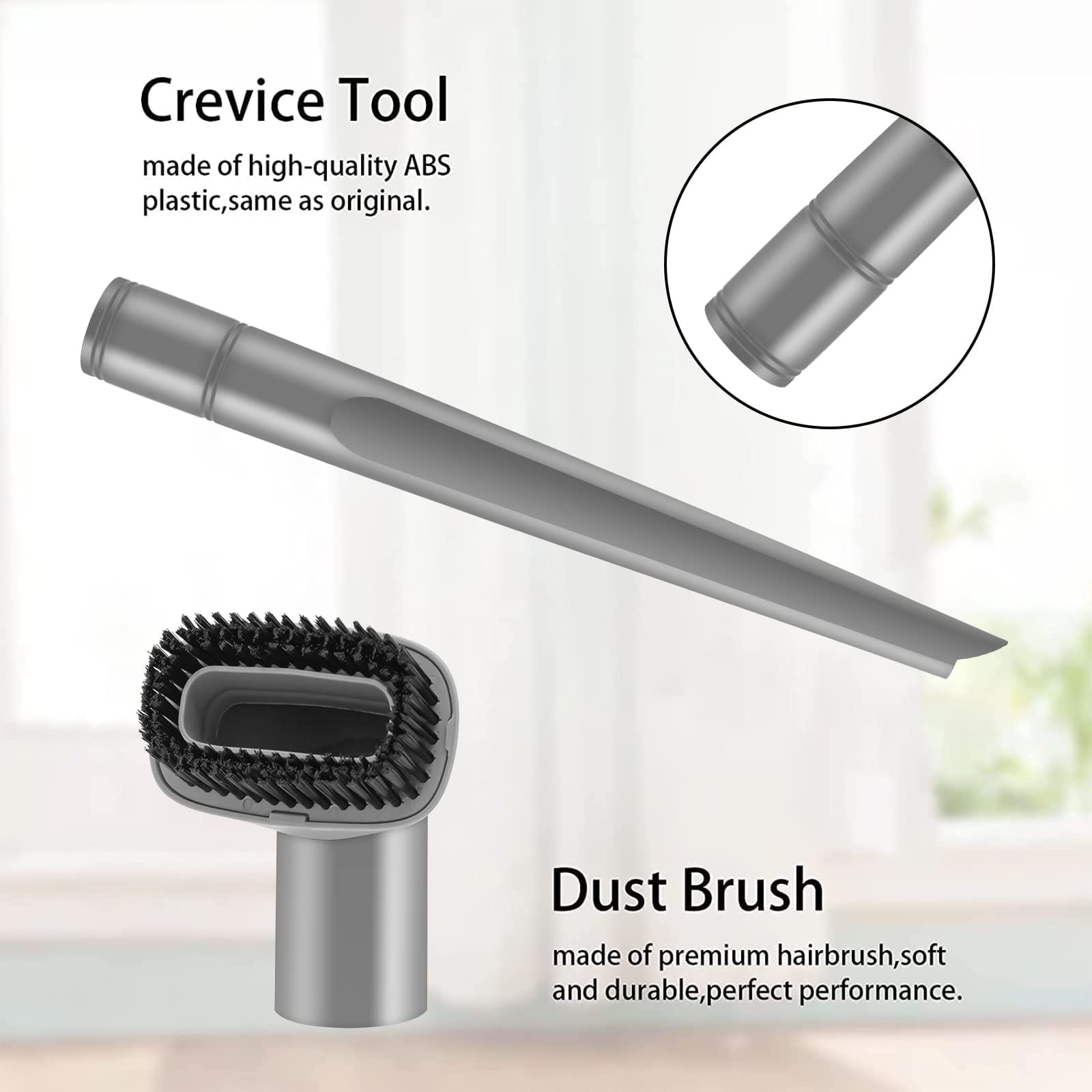 Shark Navigator Lift-Away Vacuum Cleaner Crevice Tool and Dust Brush Upholstery Tool Kit, Compatible with NV350, NV351, NV352, NV355, NV356E, NV357, NV360, NV370, UV440 - Compare to Part No.112FFJ - Review Image 5