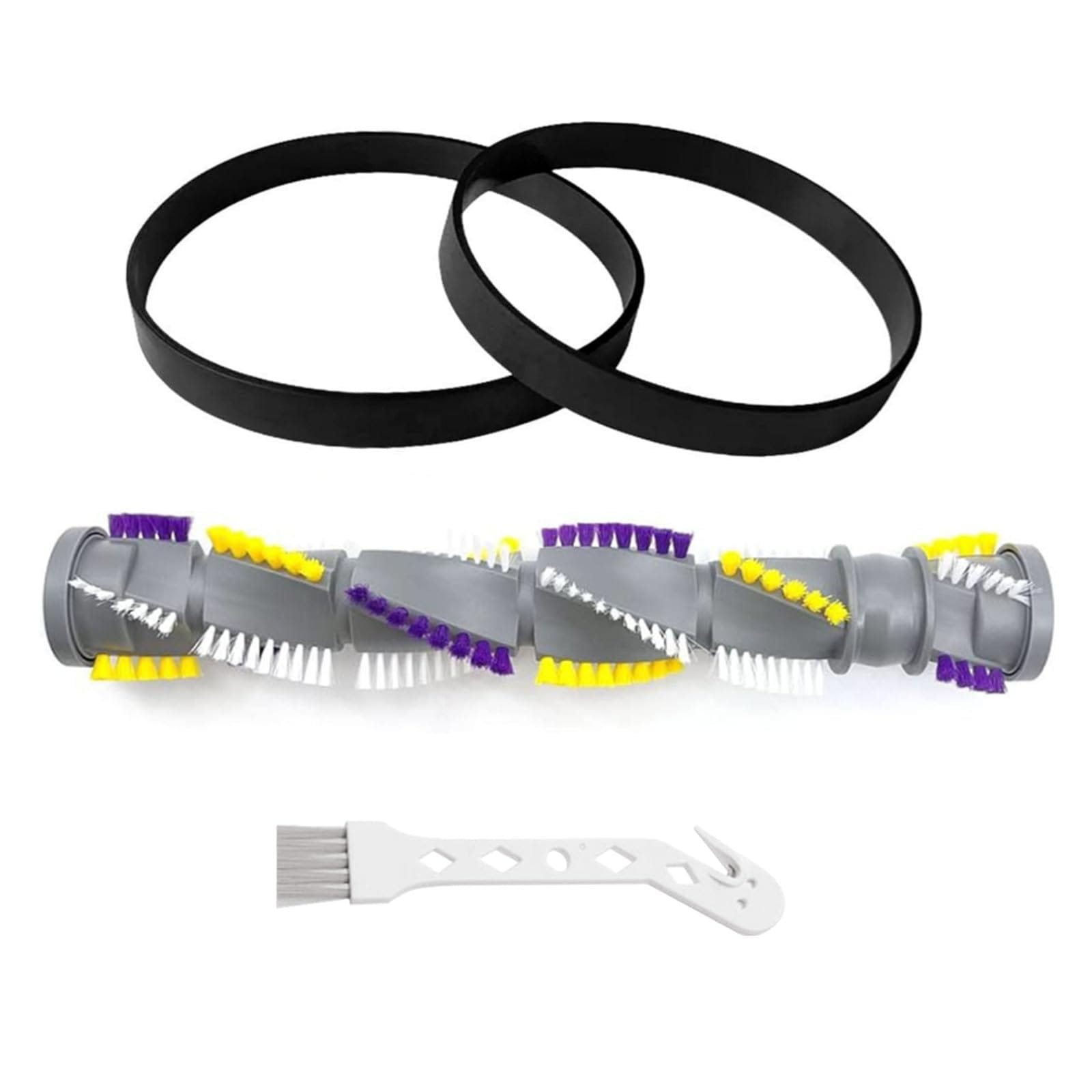 Replacement Brush Roll Belt Kit for Bissell Cleanview Swivel Pet Crosswave Vacuum Cleaner Series - Parts 1611230, 1604545 & 1600159
