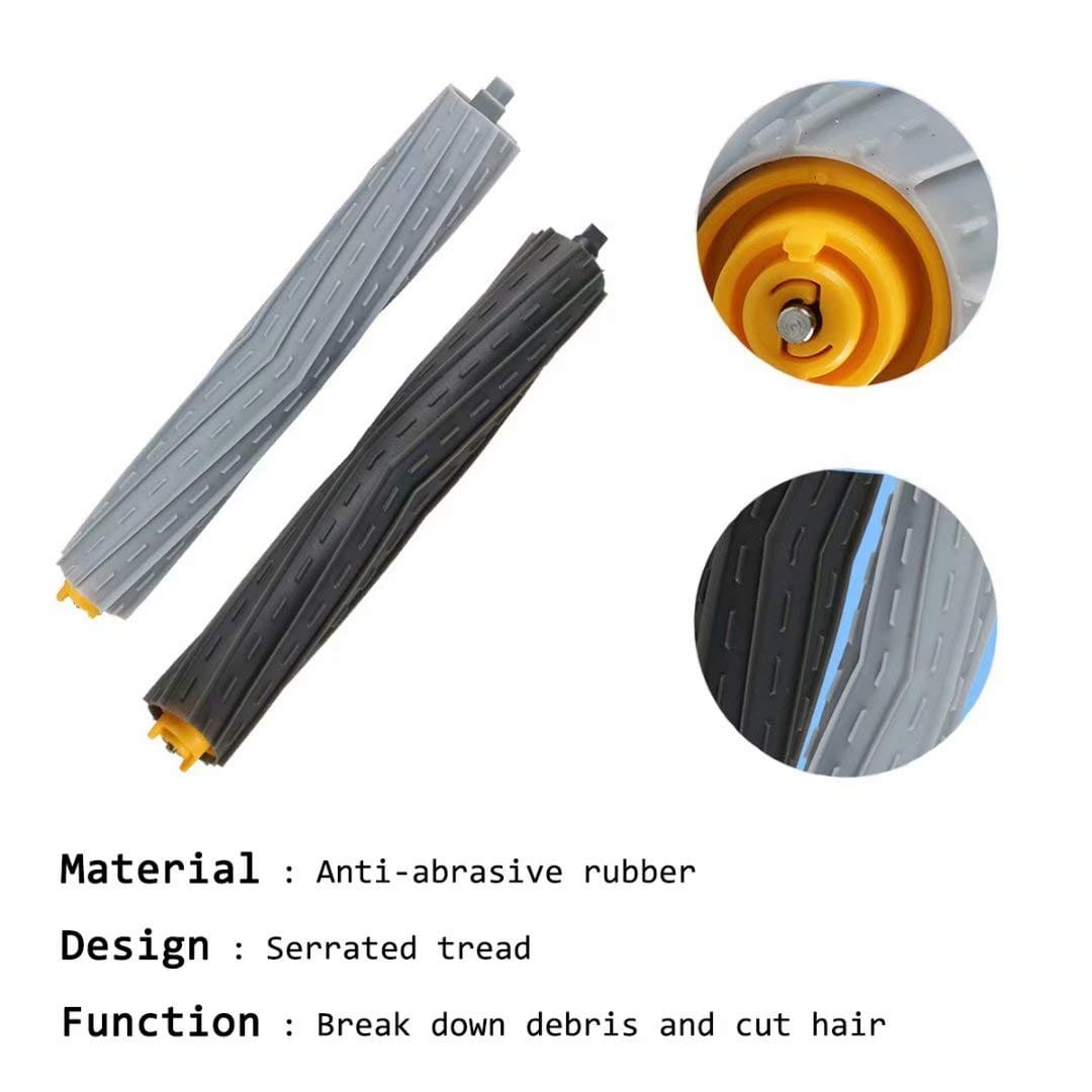 Replacement Parts for iRobot Roomba 800 900 Series Vacuum Accessories Kit with Filters, Side Brushes, Extractor & Screws - Review Image 3