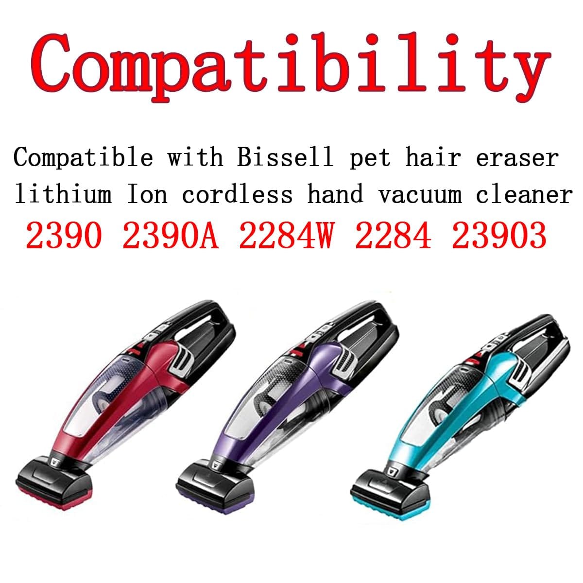 Cordless Stick Vacuum Charger for Bissell Pet Hair Eraser 2390 2390A 23903 2284W 2284 - Compatible Power Adapter Replacement - Review Image 2