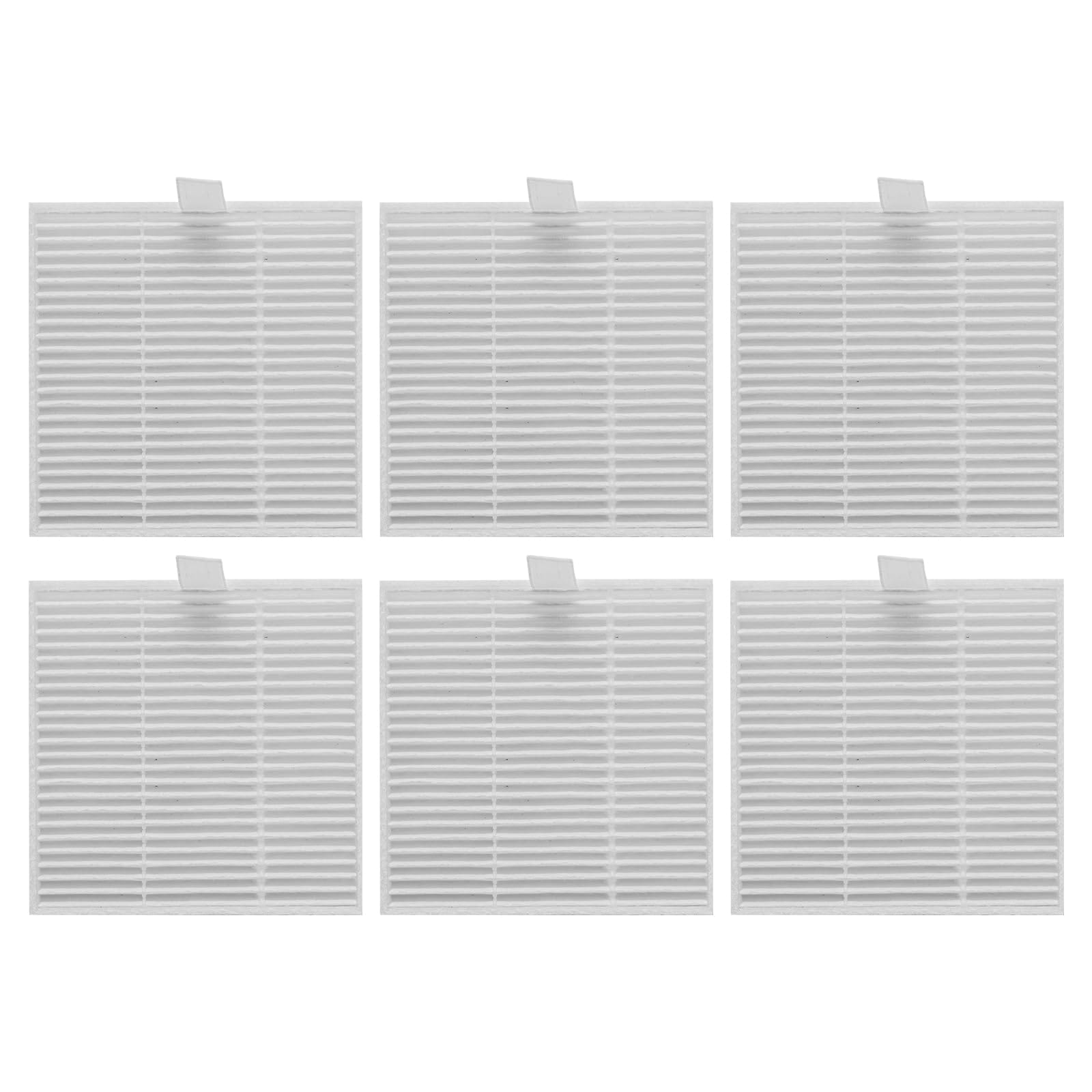 6Pcs HEPA Filter Pack for AIRROBO T20+ Robot Vacuum Cleaner - Replacement Filters