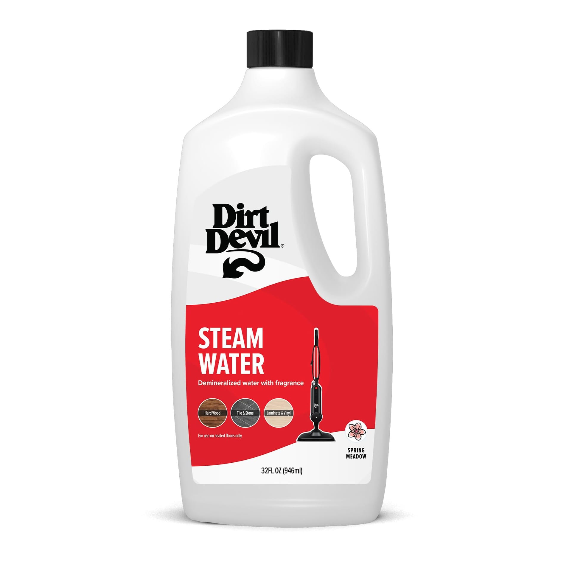 Dirt Devil 32 Oz Demineralized Scented Steam Water for Sealed Hard Surfaces AD31401