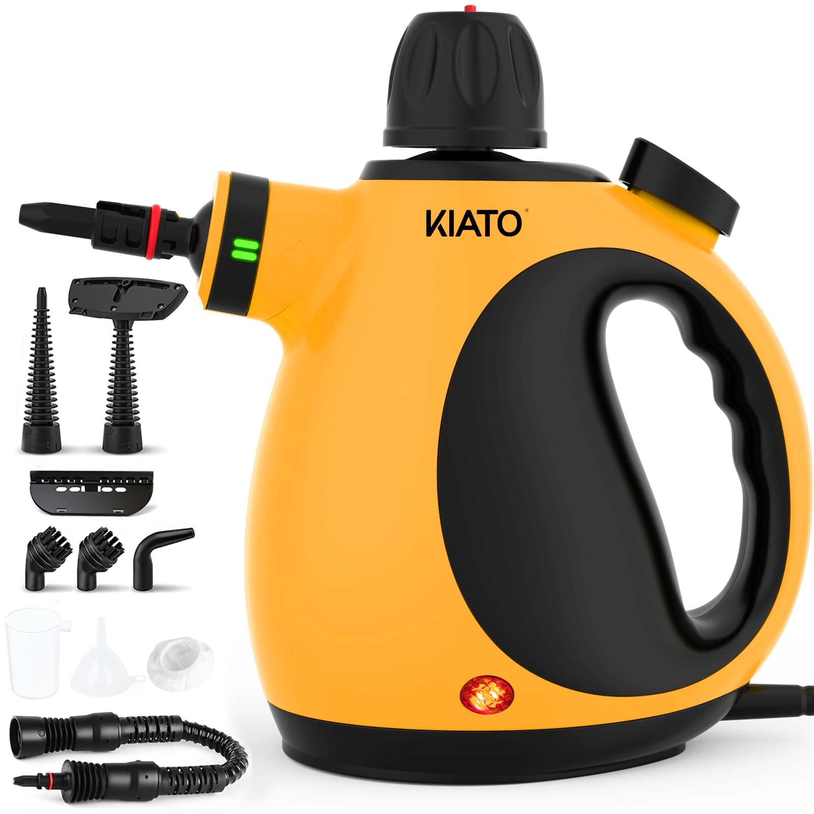 Kiato 10 In 1 Handheld Steam Cleaner for Home and Car Cleaning