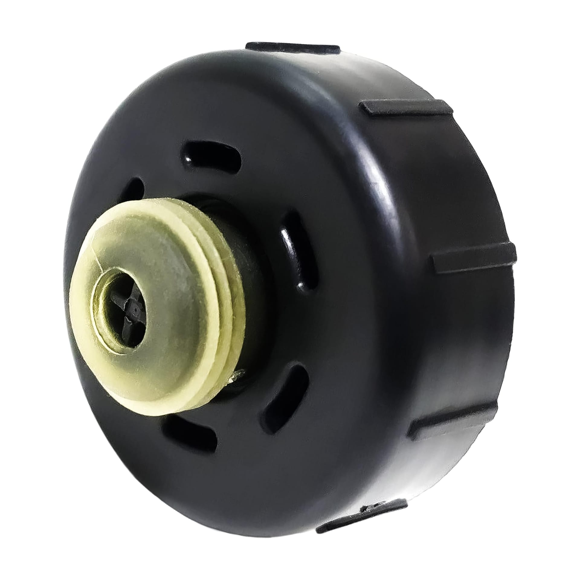 Replacement Black Cap & Insert Assembly for Bissell SpotBot Pet Portable Carpet Cleaner, OEM # 2037477 | Vacuum Parts & Accessories