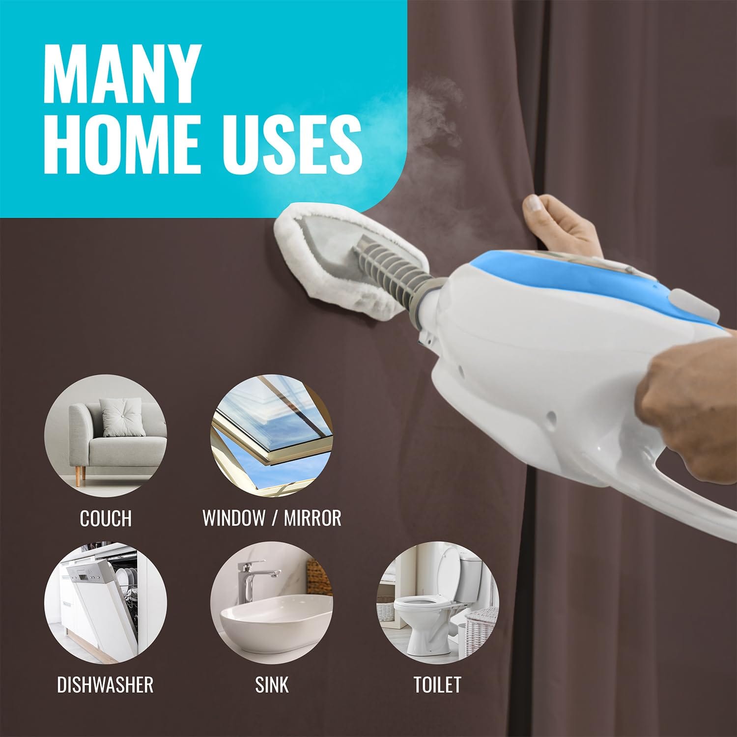 PurSteam 10-in-1 Steam Mop with Handheld Cleaner for Tile and Hardwood Floors - Review Image 5