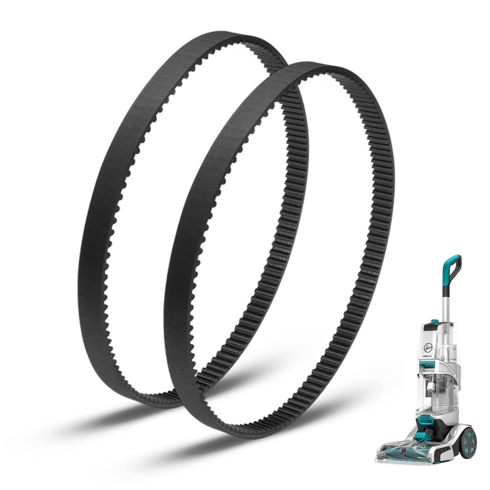 High-Quality Replacement Belts for Hoover Smartwash FH52000, FH52001, FH52002 Plus More (Pack of 2)