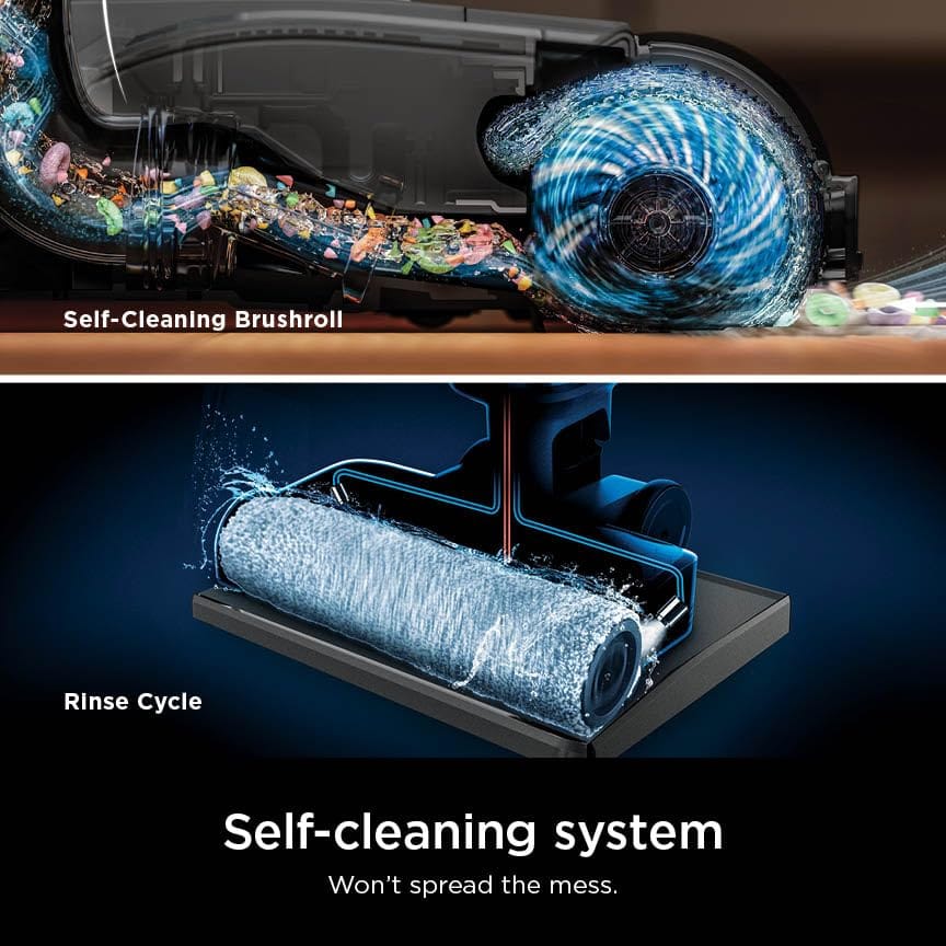 Shark Hydrovac Messmaster Cordless Wet Dry Vacuum Mop Cleaner for Hard Floors & Area Rugs, 3-in-1 Self-Cleaning System, Powerful Suction, AW261 - Review Image 4