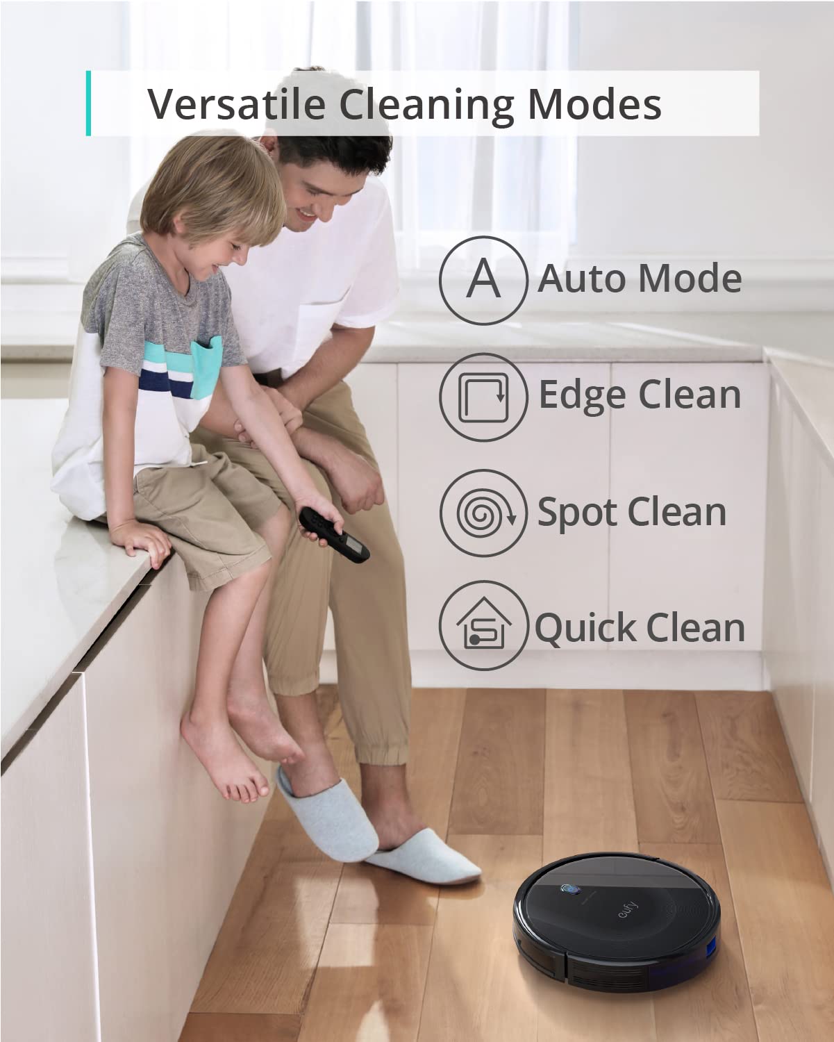 Eufy RoboVac 11S Max: Super Thin Cordless Robot Vacuum Cleaner with Powerful Suction - Quiet & Self-Charging (Black) - Review Image 5