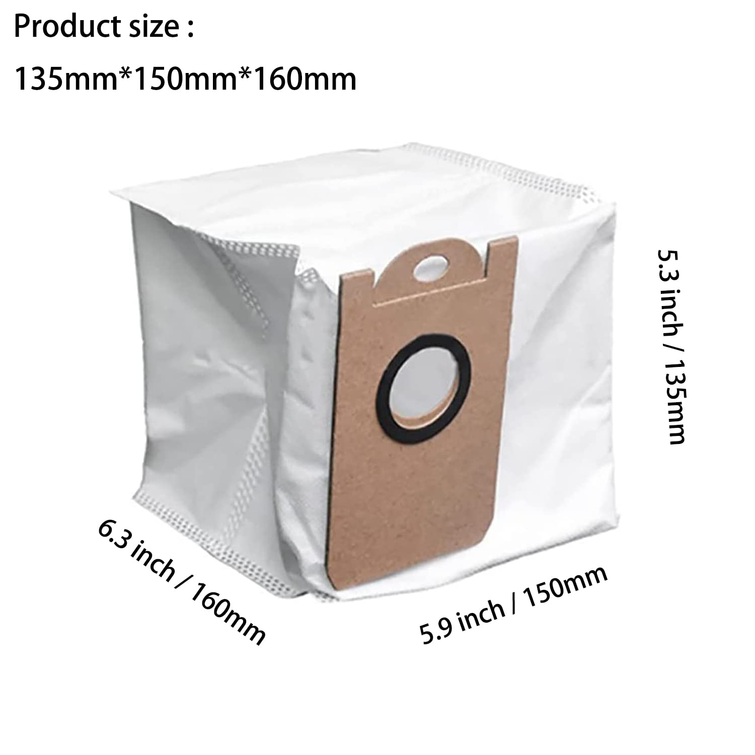 6-Pack Leak-Proof Dust Bags for iHome AutoVac Nova & Proscenic Robot Vacuums - Review Image 5
