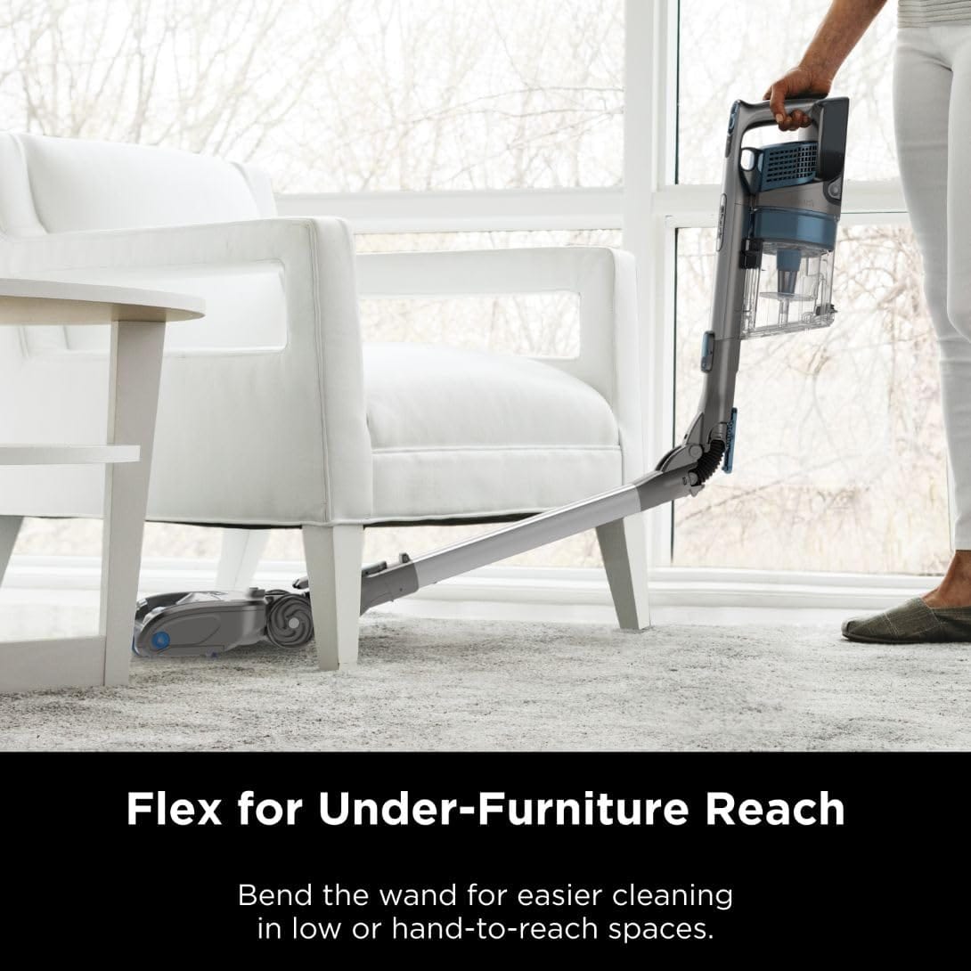 Shark Vertex Ultra Lightweight Cordless Stick Vacuum with DuoClean PowerFins, Pet Multi-Tool, Anti-Allergen, Flex, 60 Min Runtime - Blue - Review Image 4