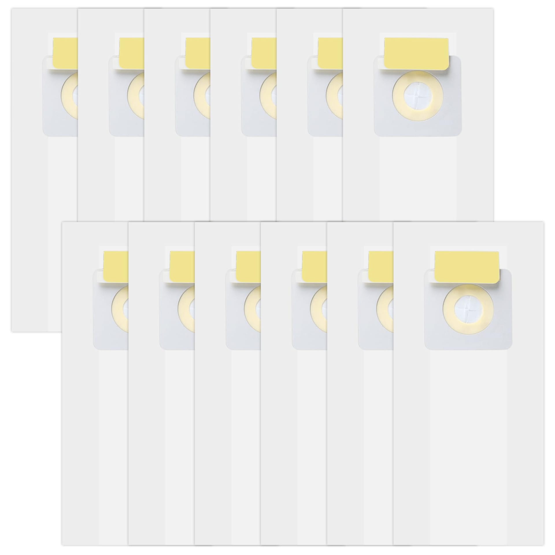 12-Pack Style 7 Bissell Upright Vacuum Bags Compatible With Powerforce, Powerglide, Lift-Off Series