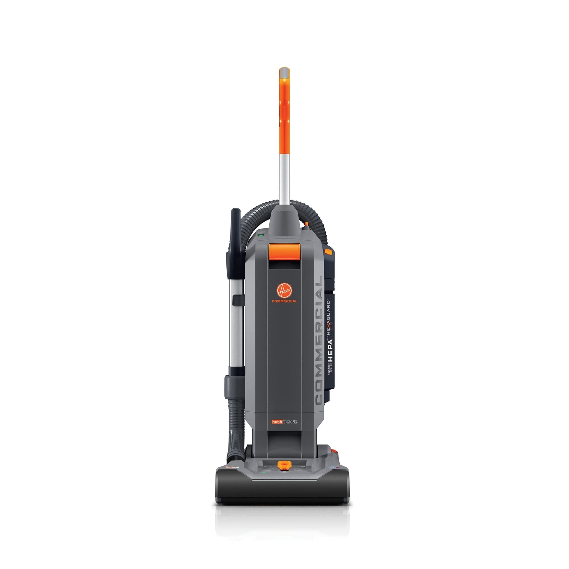 Hoover Commercial Ch54113 Hushtone 13-Inch 2-Speed Upright Vacuum Cleaner With Intellibelt