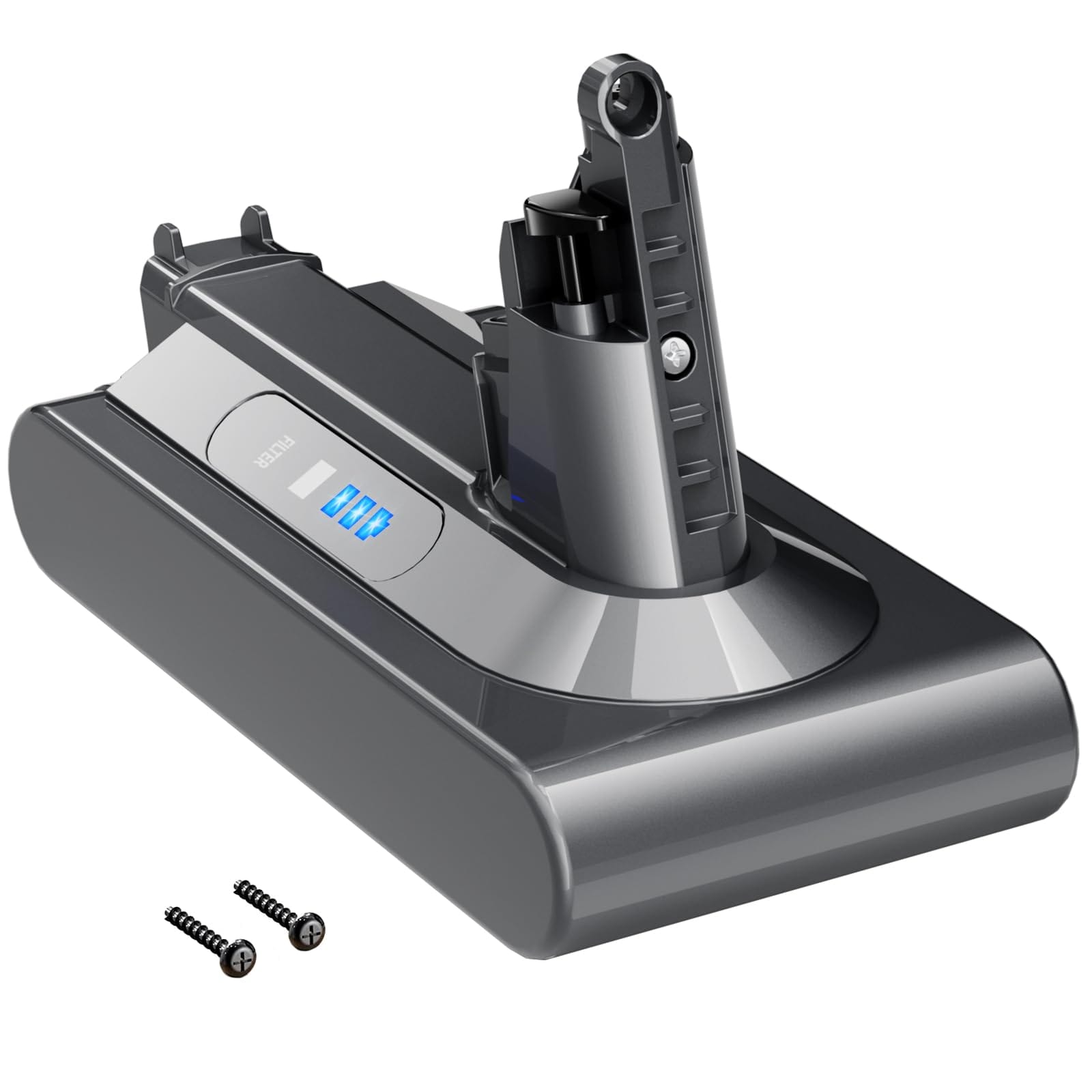 High-Capacity 25.2V 5000mAh Li-Ion Replacement Battery for Dyson V10 Vacuums