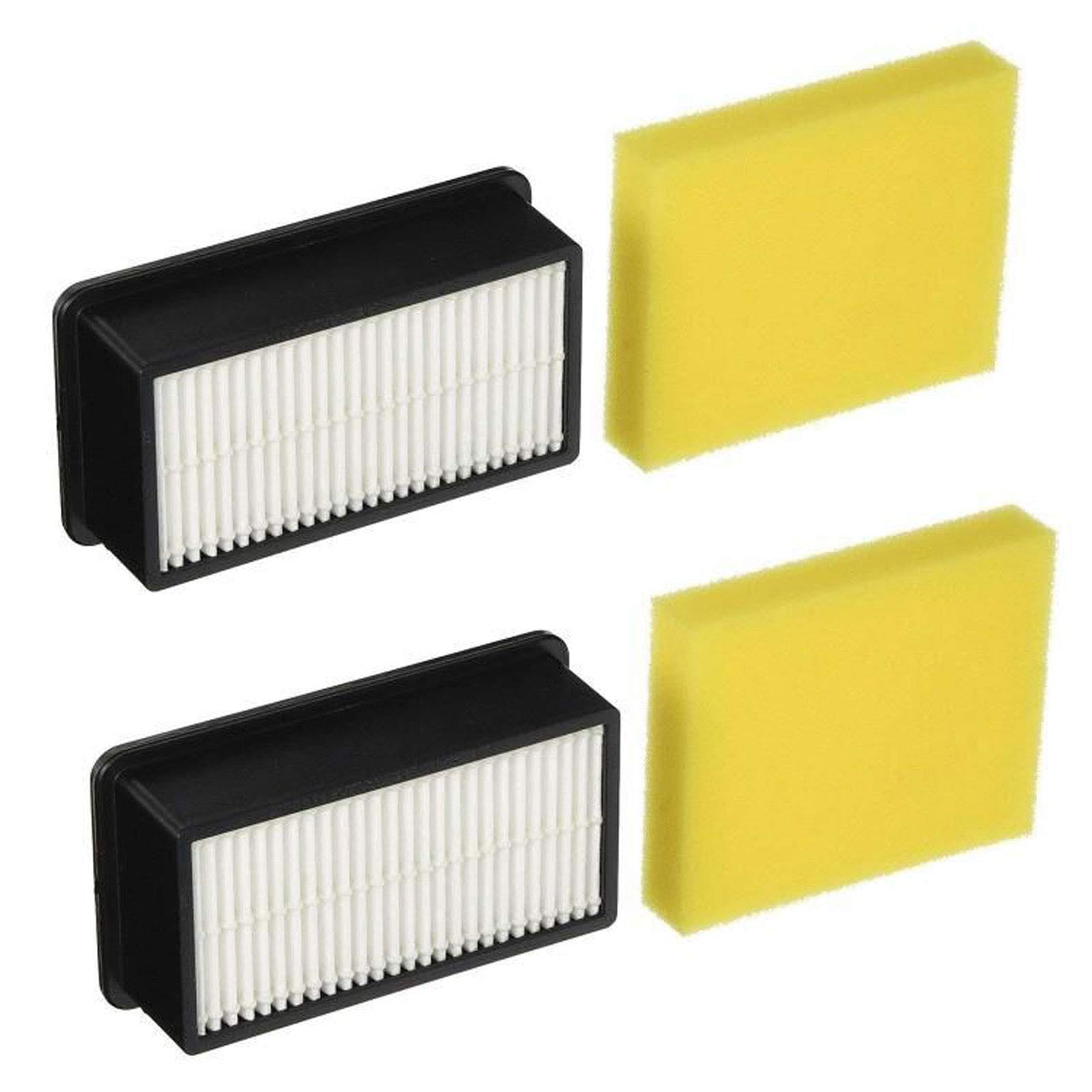 Budget-Friendly Colorfullife 2 + 2 Pack Style 1008 Filter Set for Bissell Cleanview Upright Vacuums - Pet Hair Vacuum Compatible