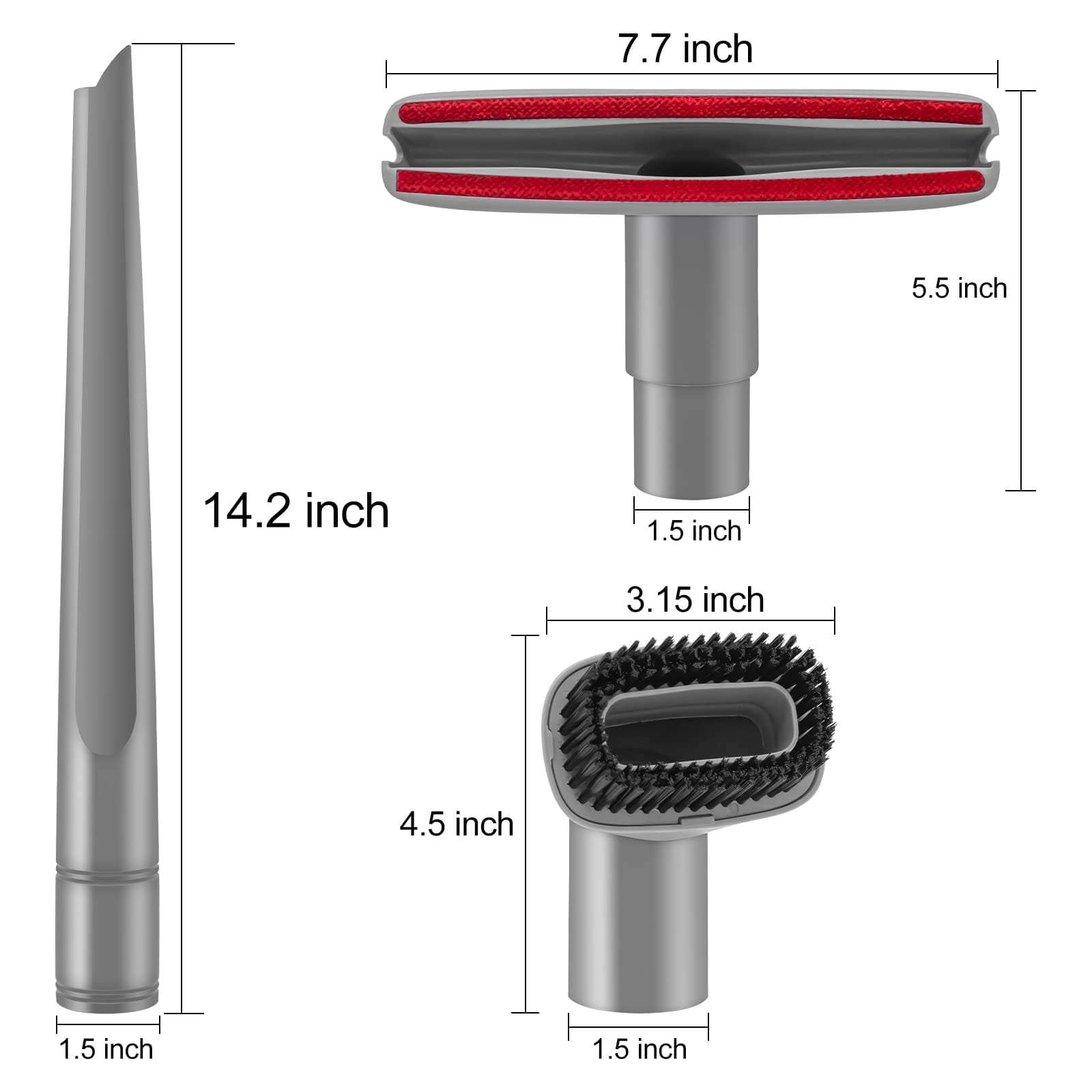 Shark Navigator Lift-Away Vacuum Cleaner Crevice Tool and Dust Brush Upholstery Tool Kit, Compatible with NV350, NV351, NV352, NV355, NV356E, NV357, NV360, NV370, UV440 - Compare to Part No.112FFJ - Review Image 3