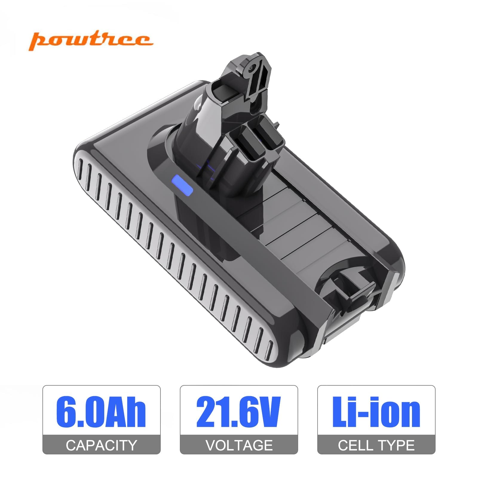 Upgraded 6000mAh V6 SV04 Vtc4 Replacement Battery for Dyson V6 Cordless Stick Vacuum - Review Image 2