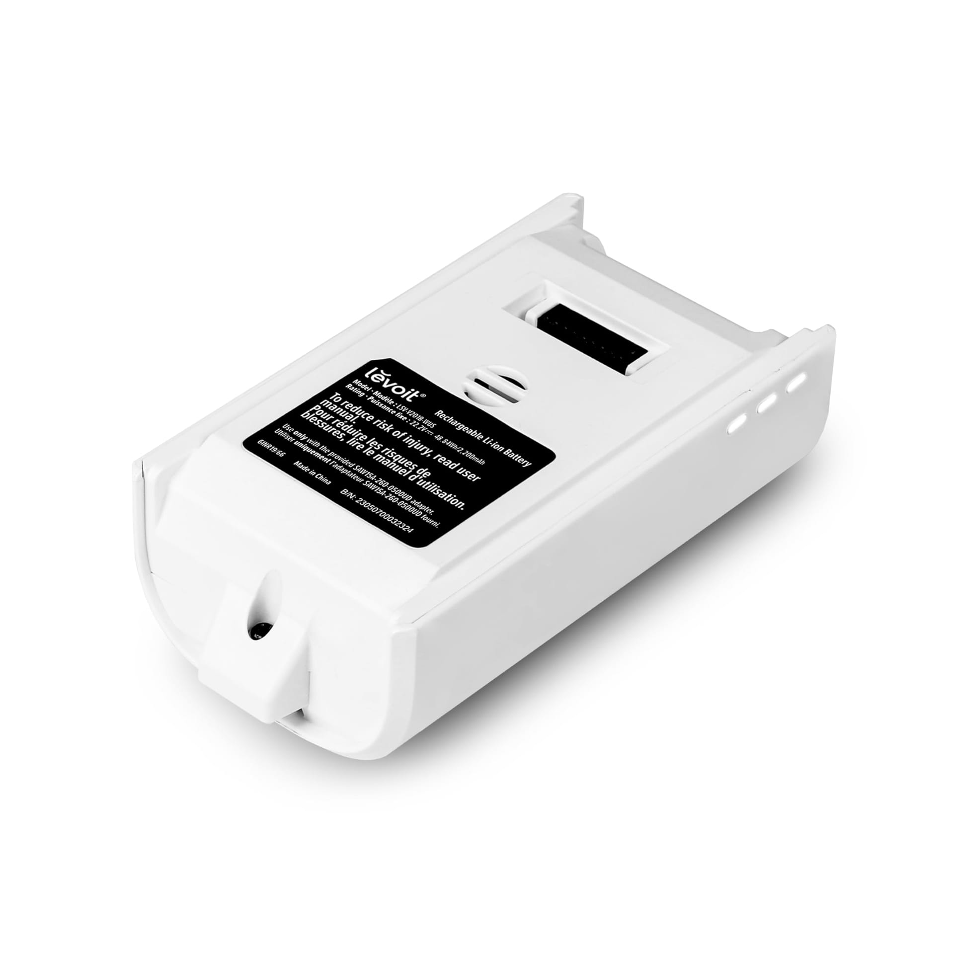 Levoit Lvac-200 Cordless Vacuum Cleaner Replacement Battery - 2200mAh for Up to 50 Minutes Runtime